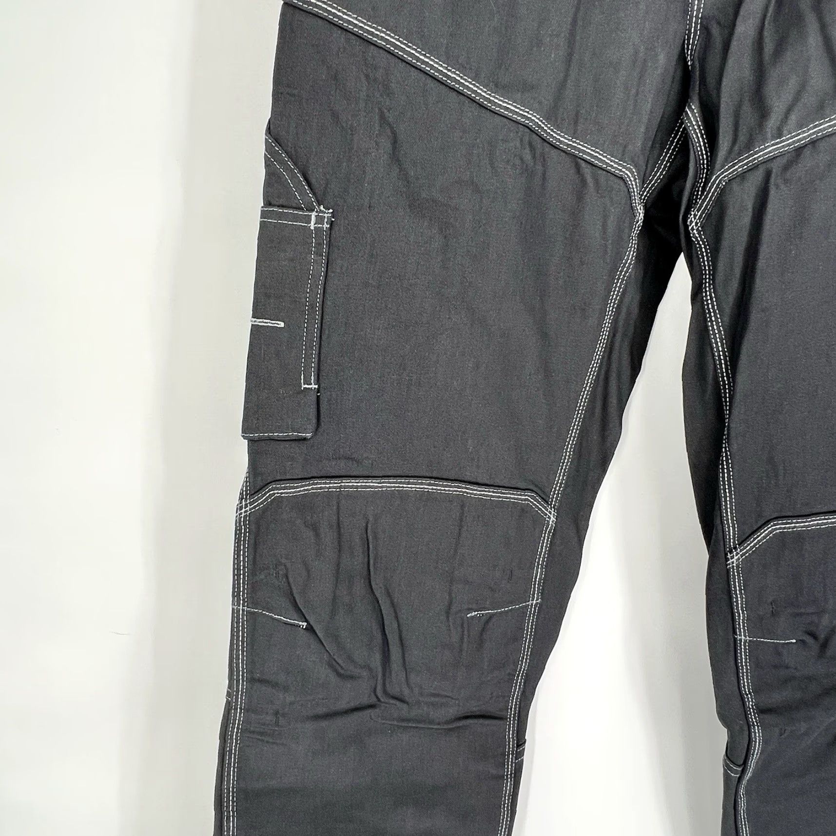 Vintage Blaklader Men's 1659 Urban Cordura Denim Jeans Black 34x36 Size US 34 / EU 50 - 5 Thumbnail
