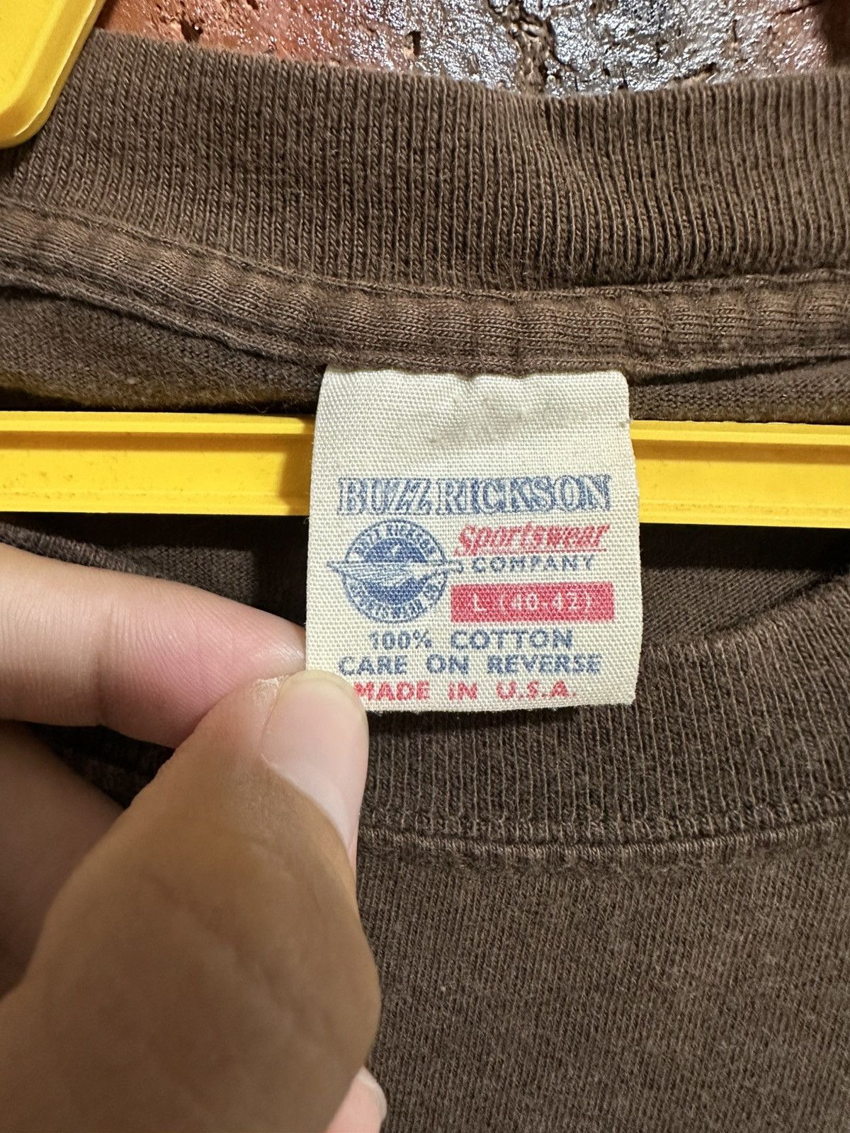 Buzz Rickson's Vintage 41st Fighter Sqdn Faded Tee Size US L / EU 52-54 / 3 - 3 Thumbnail