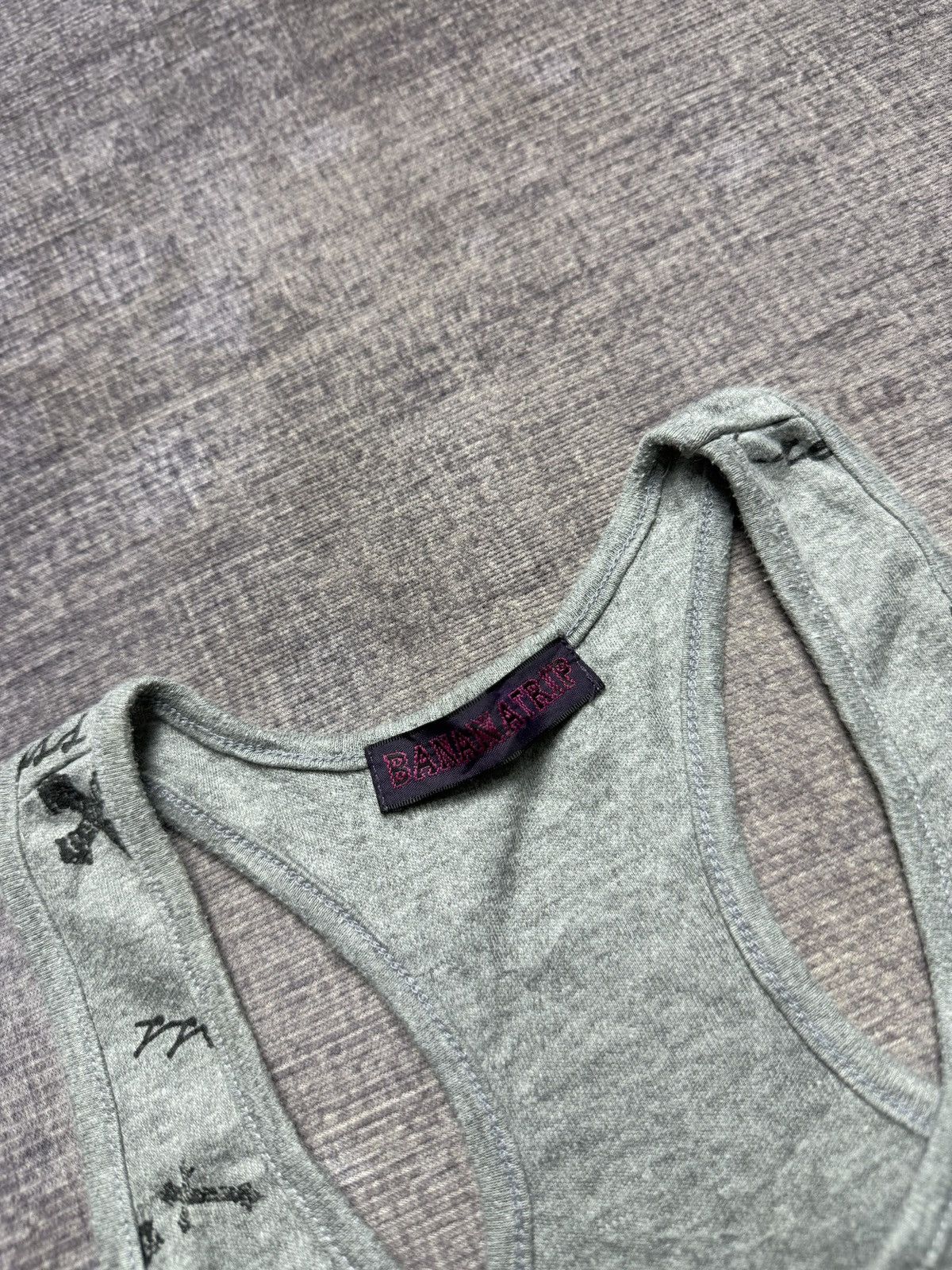 If Six Was Nine Y2K BANANATRIP CROSS ART TANK TOP Size M / US 6-8 / IT 42-44 - 6 Thumbnail