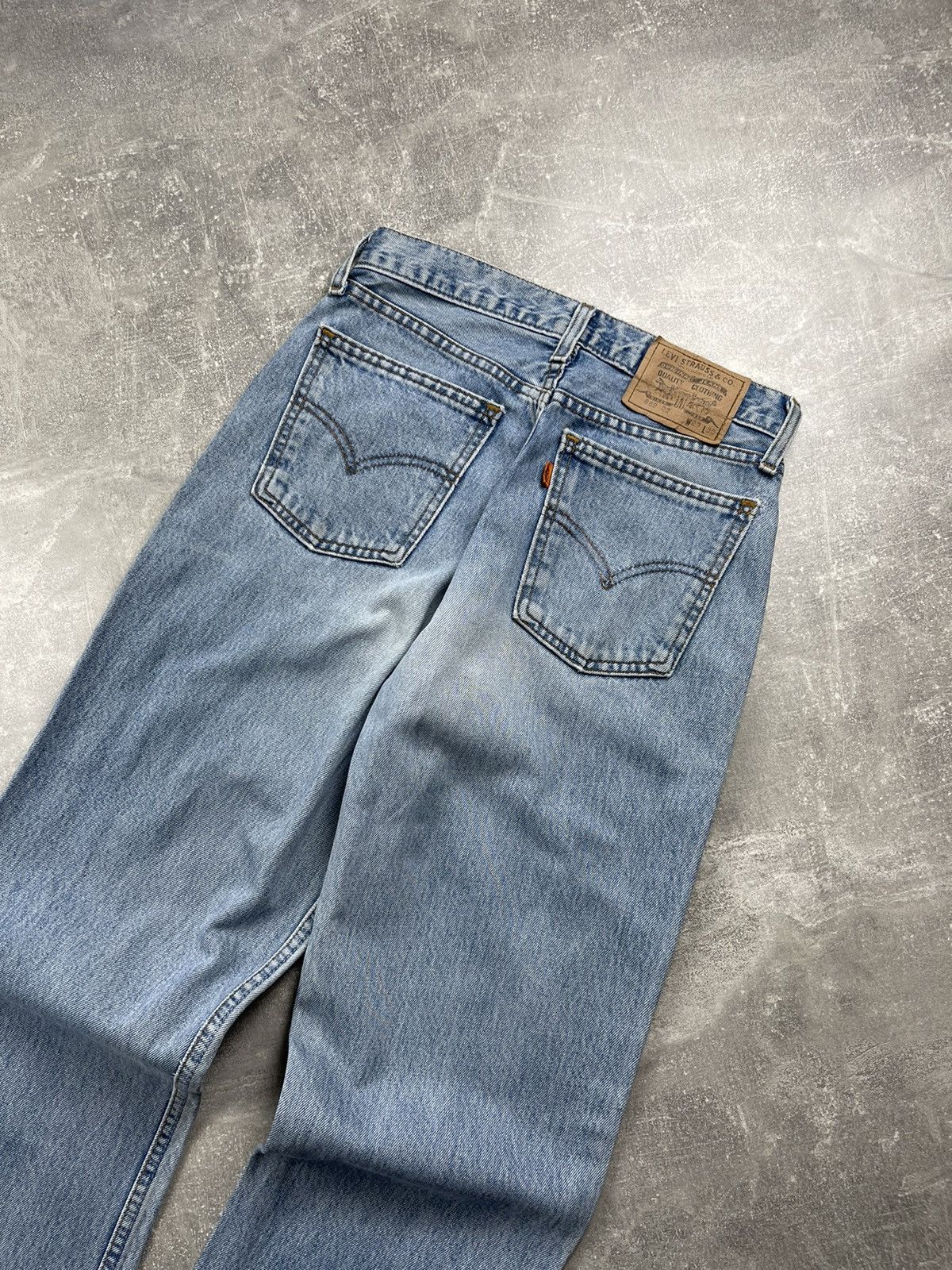 Levi's Vintage Levi’s 882 Orange Tab Light Blue Denim Jeans USA Size US 29 - 4 Thumbnail