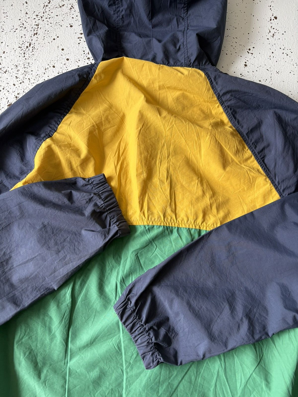 Abercrombie & Fitch Abercrombie & Fitch Jacket Blue Yellow Green Rain Wind Size US M / EU 48-50 / 2 - 11 Thumbnail