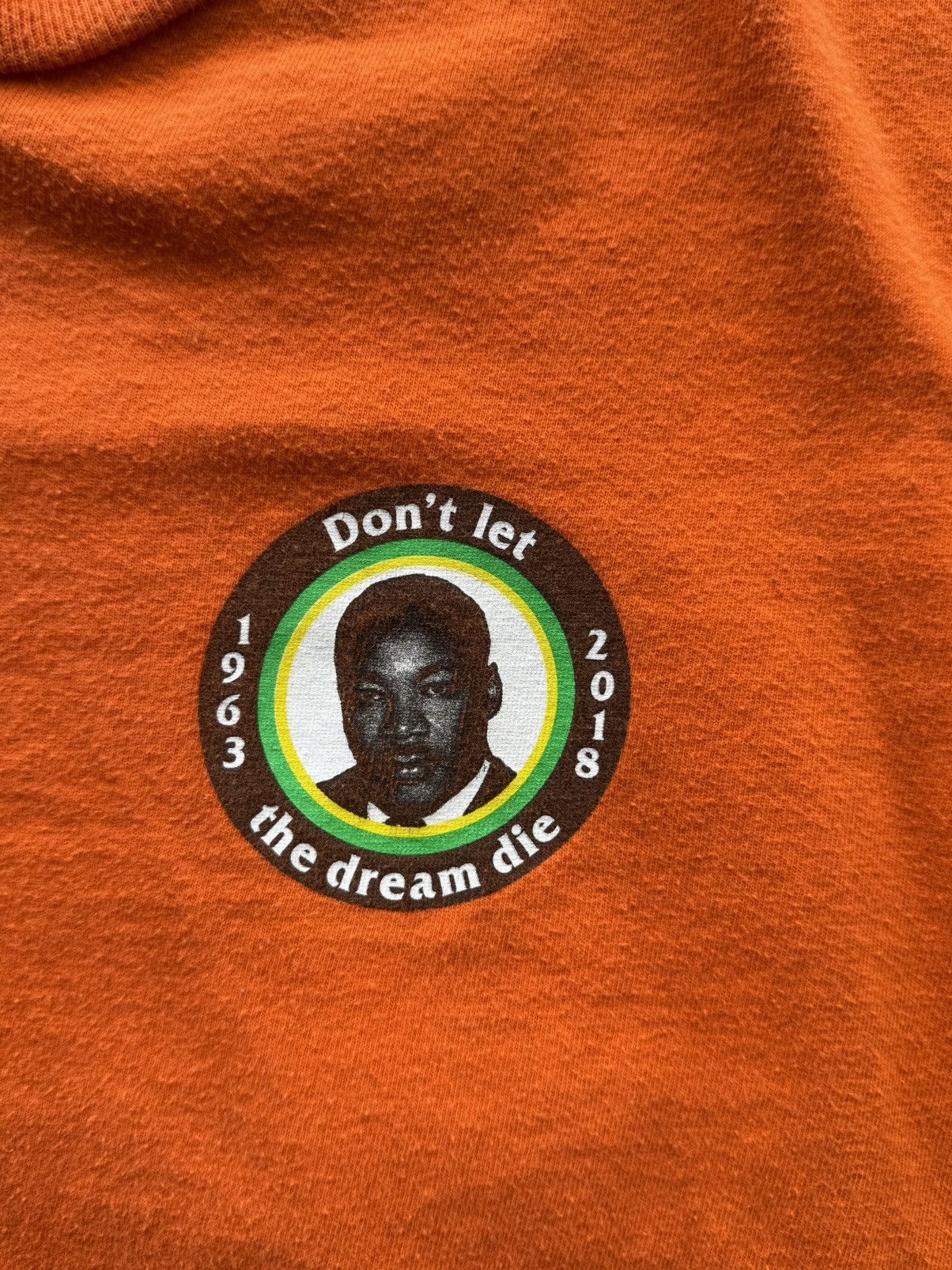 Supreme 2018 “Dont Let the Dream Die” MLK Tee Size US XL / EU 56 / 4 - 2 Thumbnail