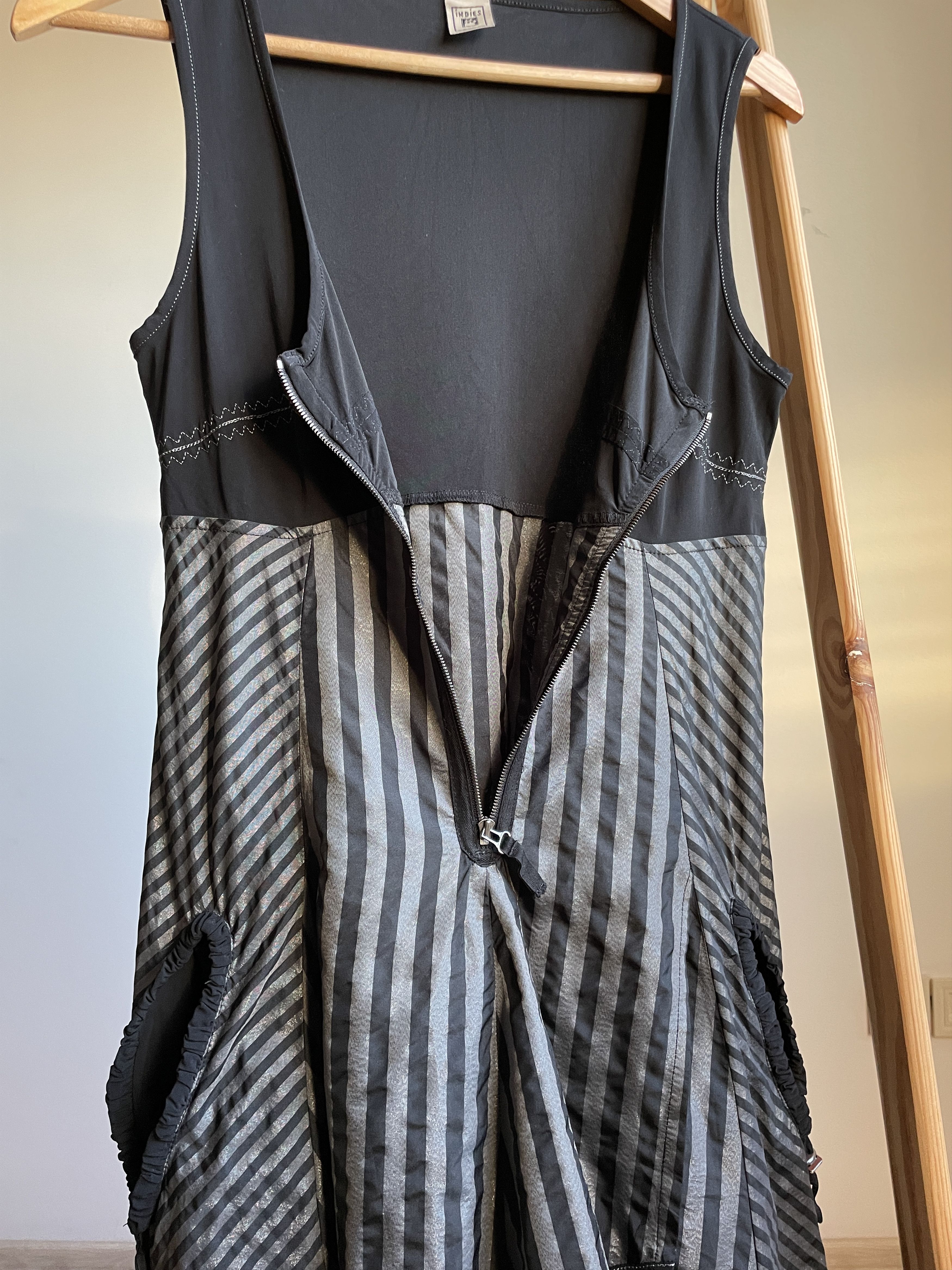 Other Indies Paris Lagenlook Flared Tank Midi Dress Size M Size M / US 6-8 / IT 42-44 - 6 Thumbnail