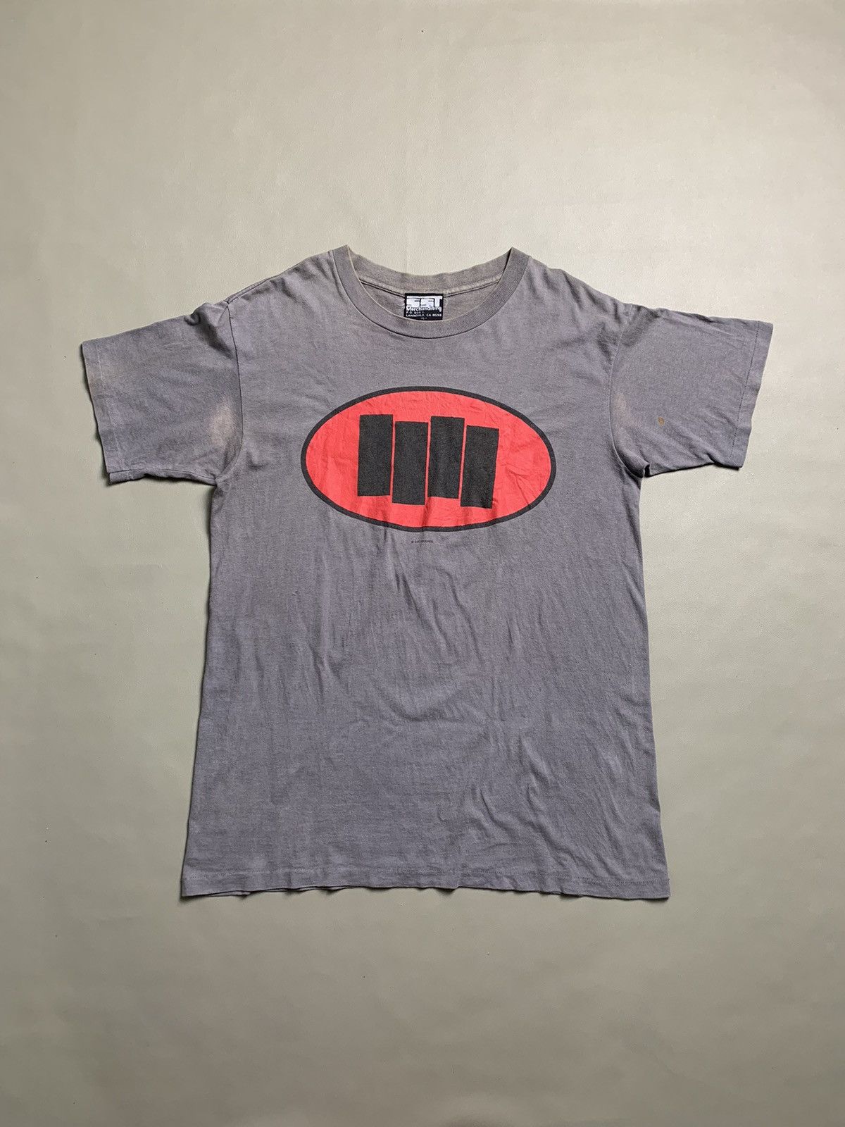 Band Tees × Black Flag × Vintage 90s Black Flag SST Records Tshirt 