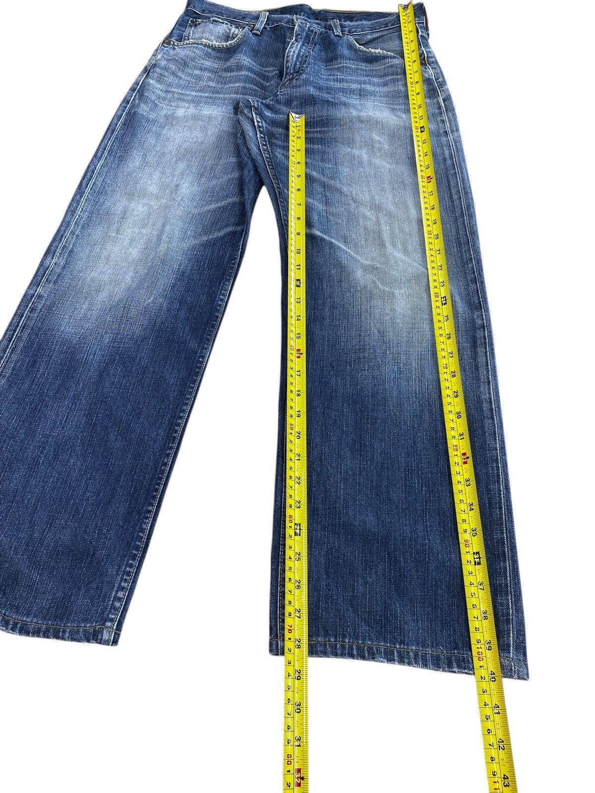 Levi's Levi’s 503 Light Washed Whiskered Style Baggy Wide Leg Jeans Size US 32 / EU 48 - 5 Thumbnail