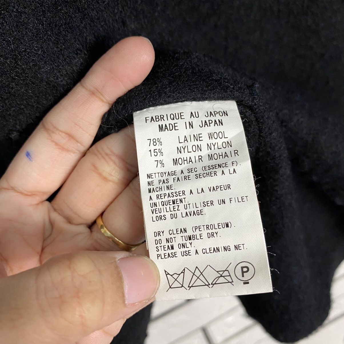 Yohji Yamamoto 🔥RUNWAY AVANT GARDE Y’S YOHJI YAMAMOTO DOUBLE LAYER JACKET Size M / US 6-8 / IT 42-44 - 20 Thumbnail