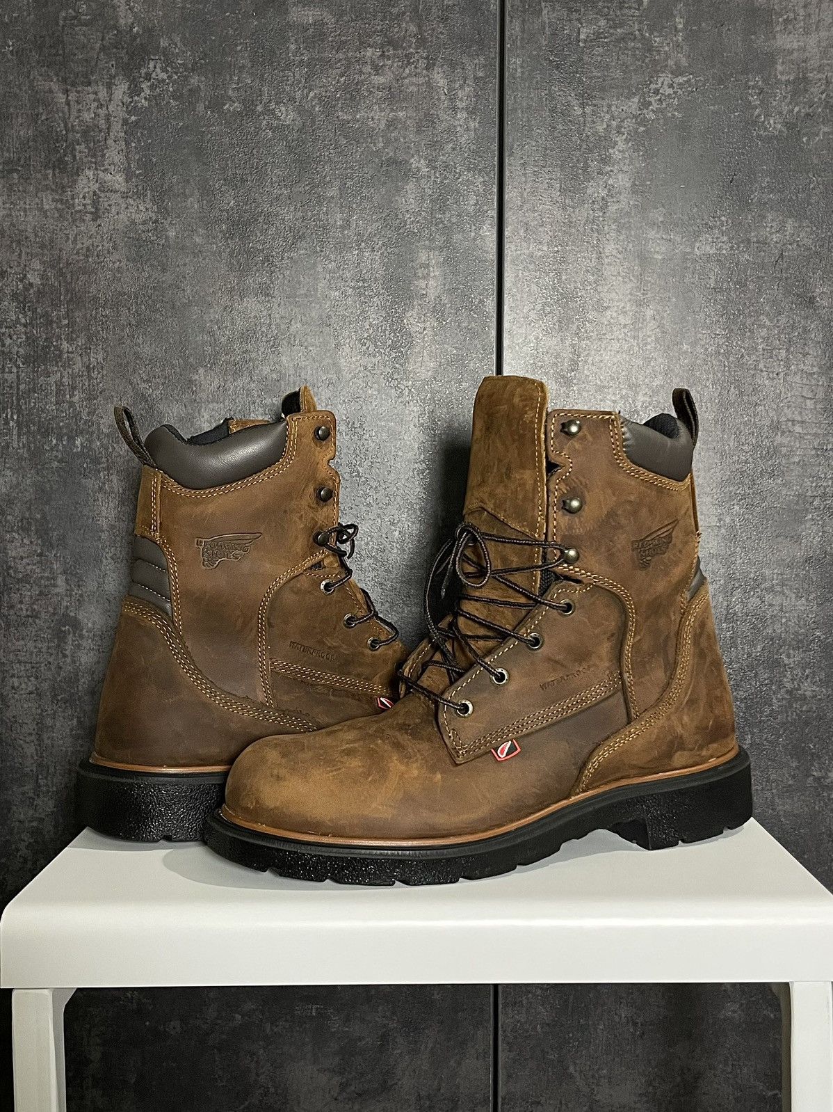 Red Wing Crazy Red Wing Shoes 400 Boots Waterproof Brown Balenciaga Size US 10.5 / EU 43-44 - 5 Thumbnail