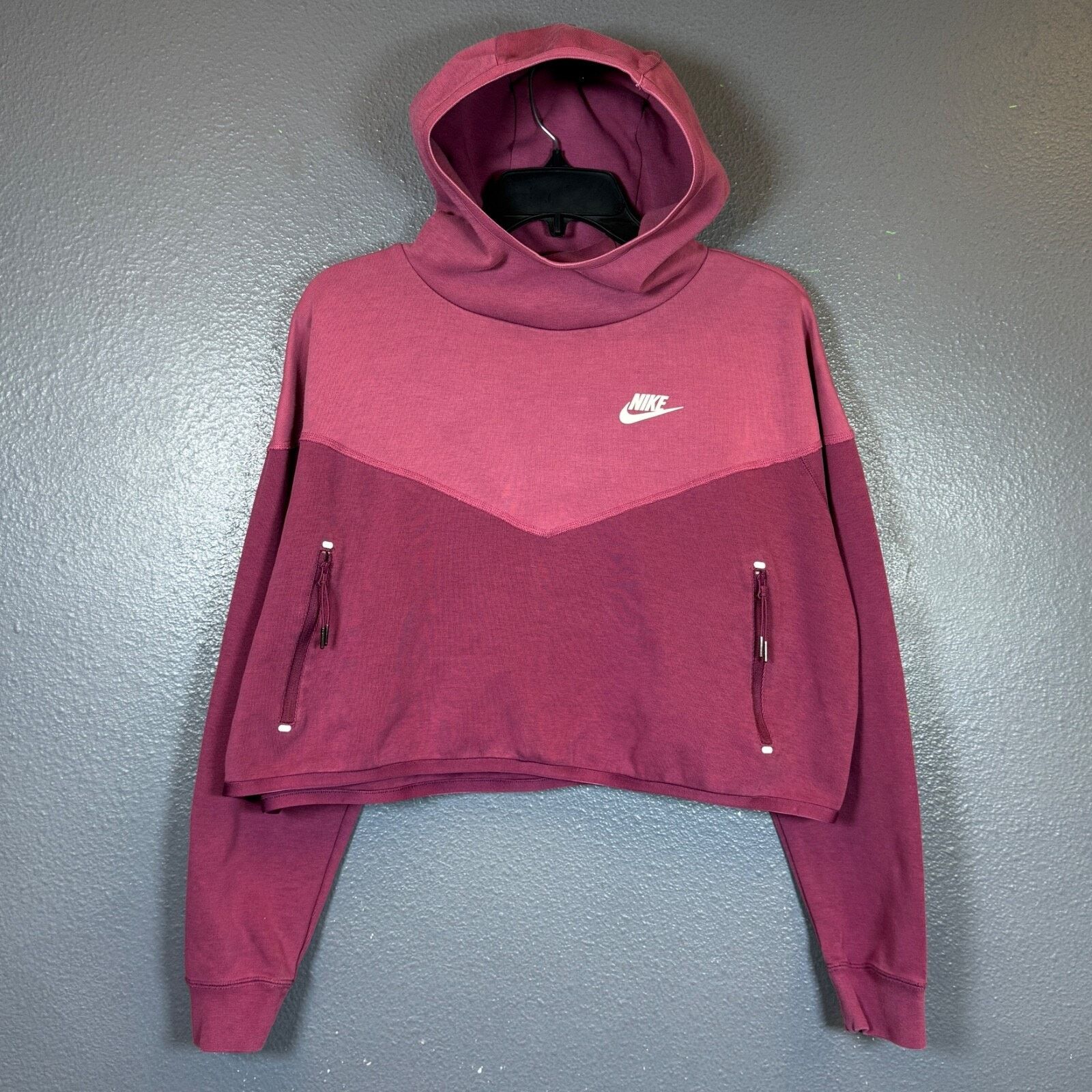 Nike Nike S women’s tech fleece oversize hoodie purple hoodie Size S / US 4 / IT 40 - 1 Thumbnail