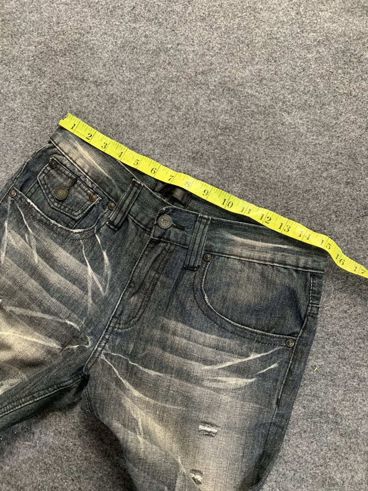 GOSTAR DE FUGA × If Six Was Nine × Japanese Brand Flare laces jeans blackbaccara wash japanese style 30x28 Size US 30 / EU 46 - 10 Thumbnail