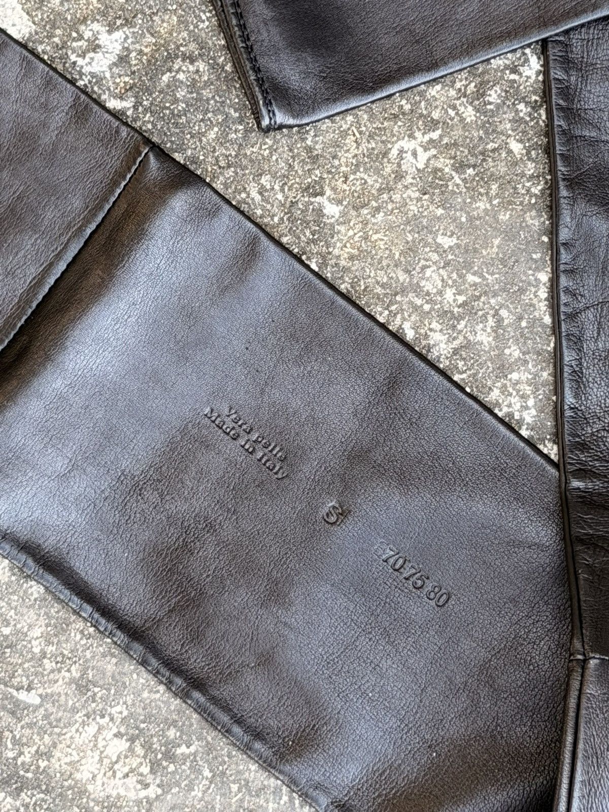 Maison Margiela Maison Margiela Line 11 Black Leather Belt Glove Size ONE SIZE - 3 Thumbnail