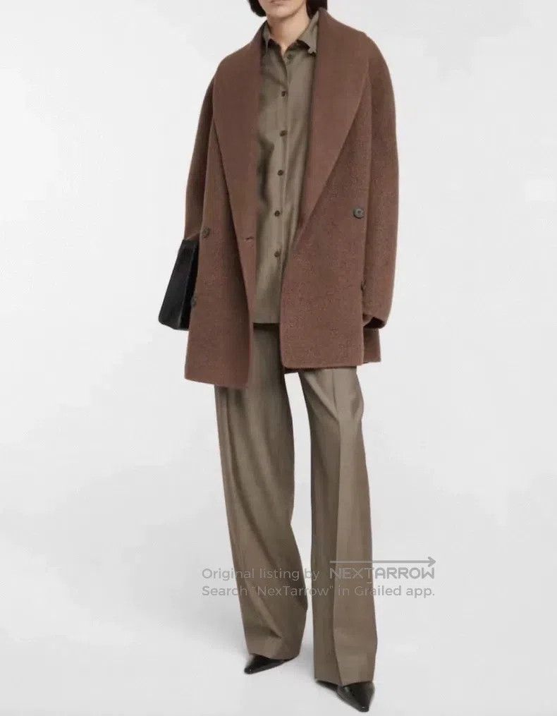 The Row The Row Double-faced cashmere coat Size S / US 4 / IT 40 - 1 Thumbnail