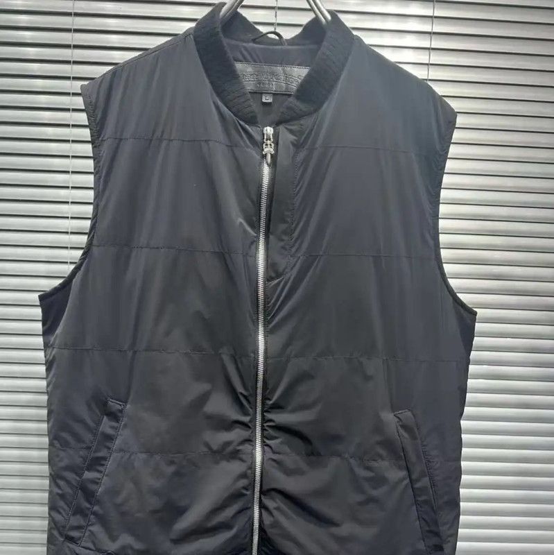 Chrome Hearts Chrome Hearts Black Cotton Sleeveless Jacket 0089 Size US L / EU 52-54 / 3 - 1 Thumbnail