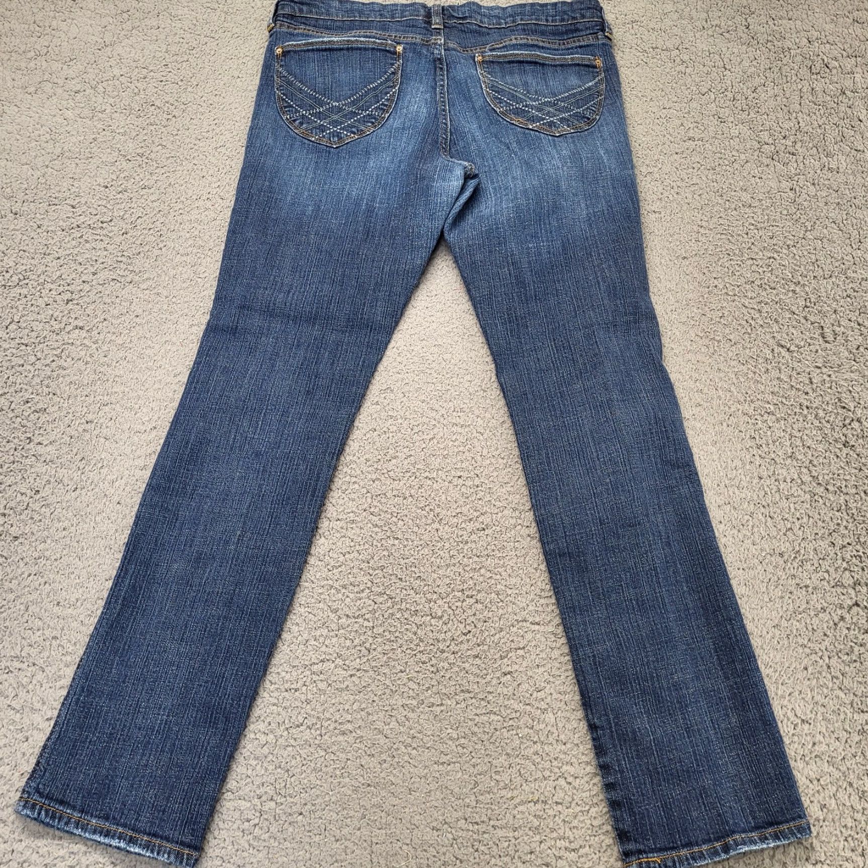 Old Navy Old Navy The Sweetheart Skinny Jeans Women Size 12 Dark Wash Blue Denim Size 34" / US 12 / IT 48 - 4 Thumbnail