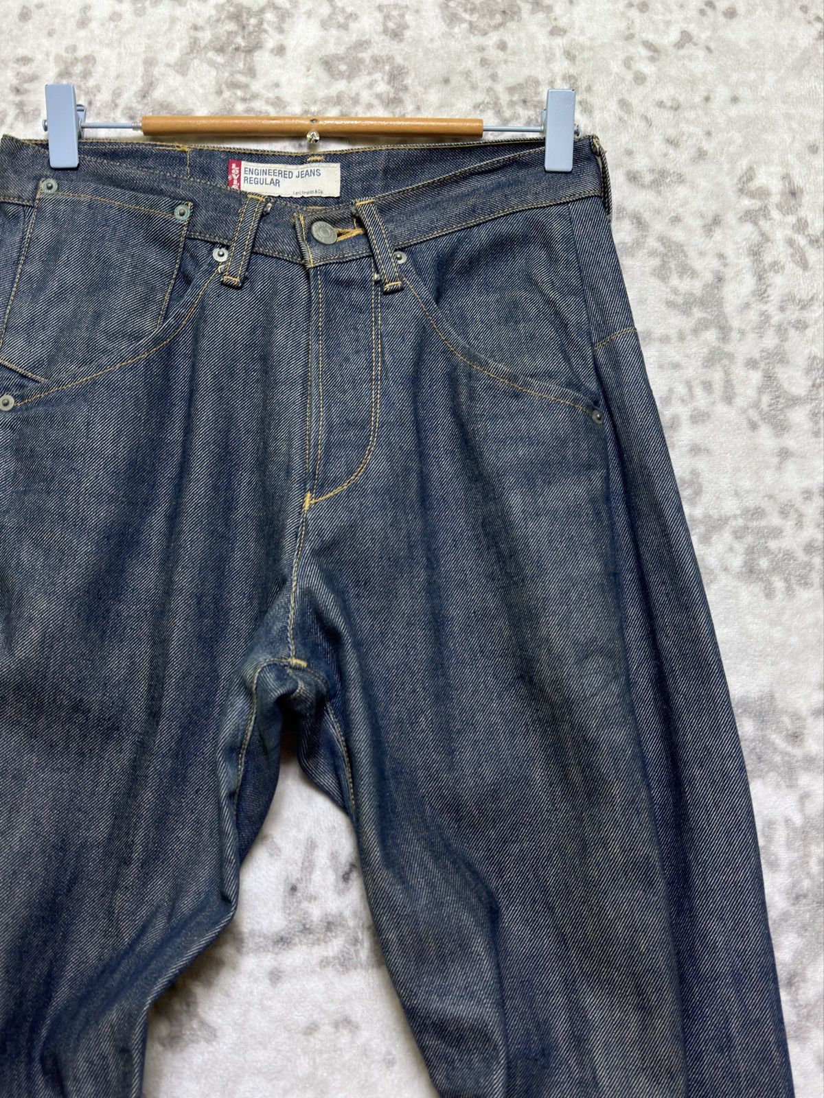 Levi's Levi’s Engineered Jeans Regular Twisted Seam Made in Japan Size US 27 - 5 Thumbnail