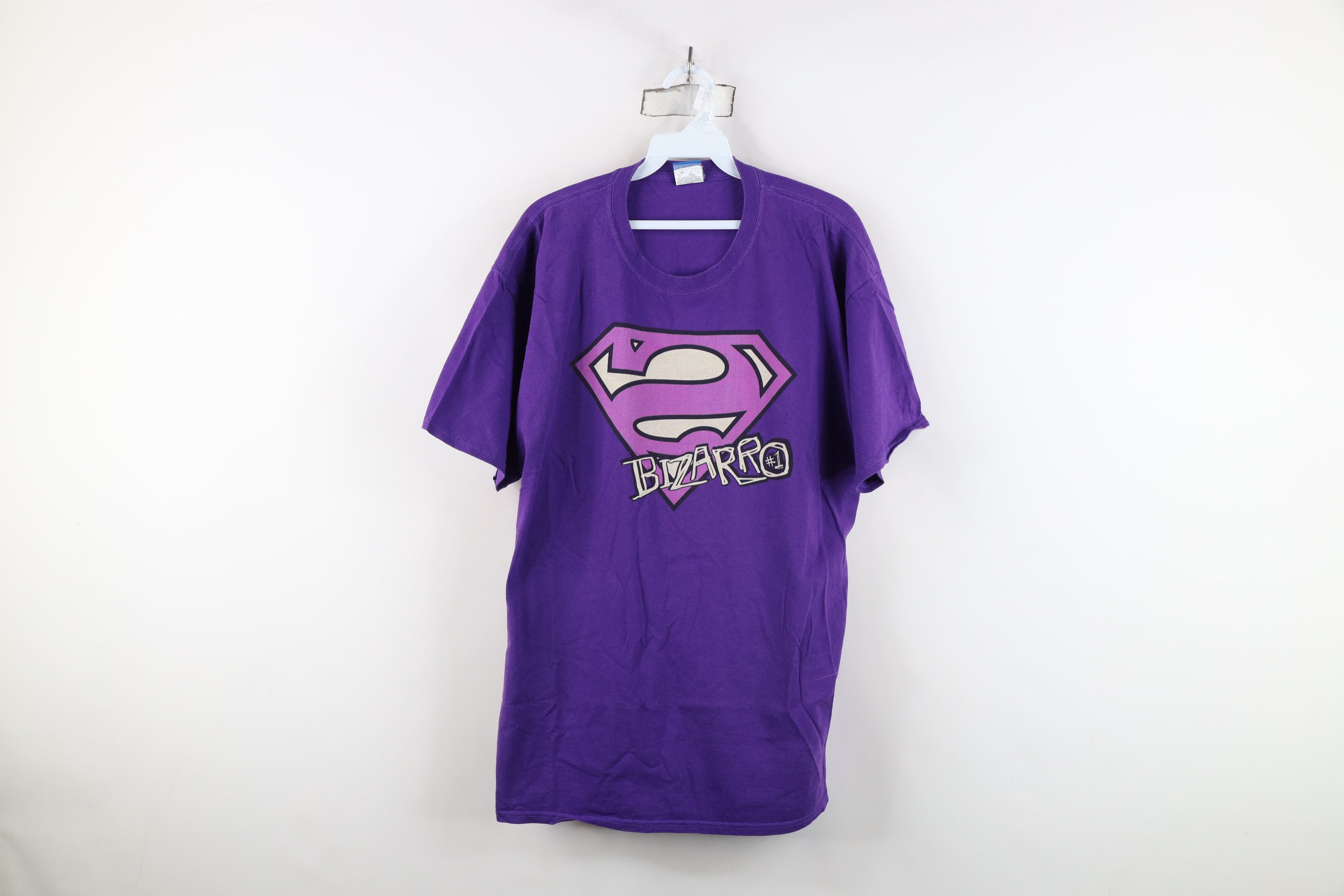 DC Comics Vintage Y2K DC Comics Superman Bizzaro Villain T-Shirt Size US XL / EU 56 / 4 - 1 Thumbnail