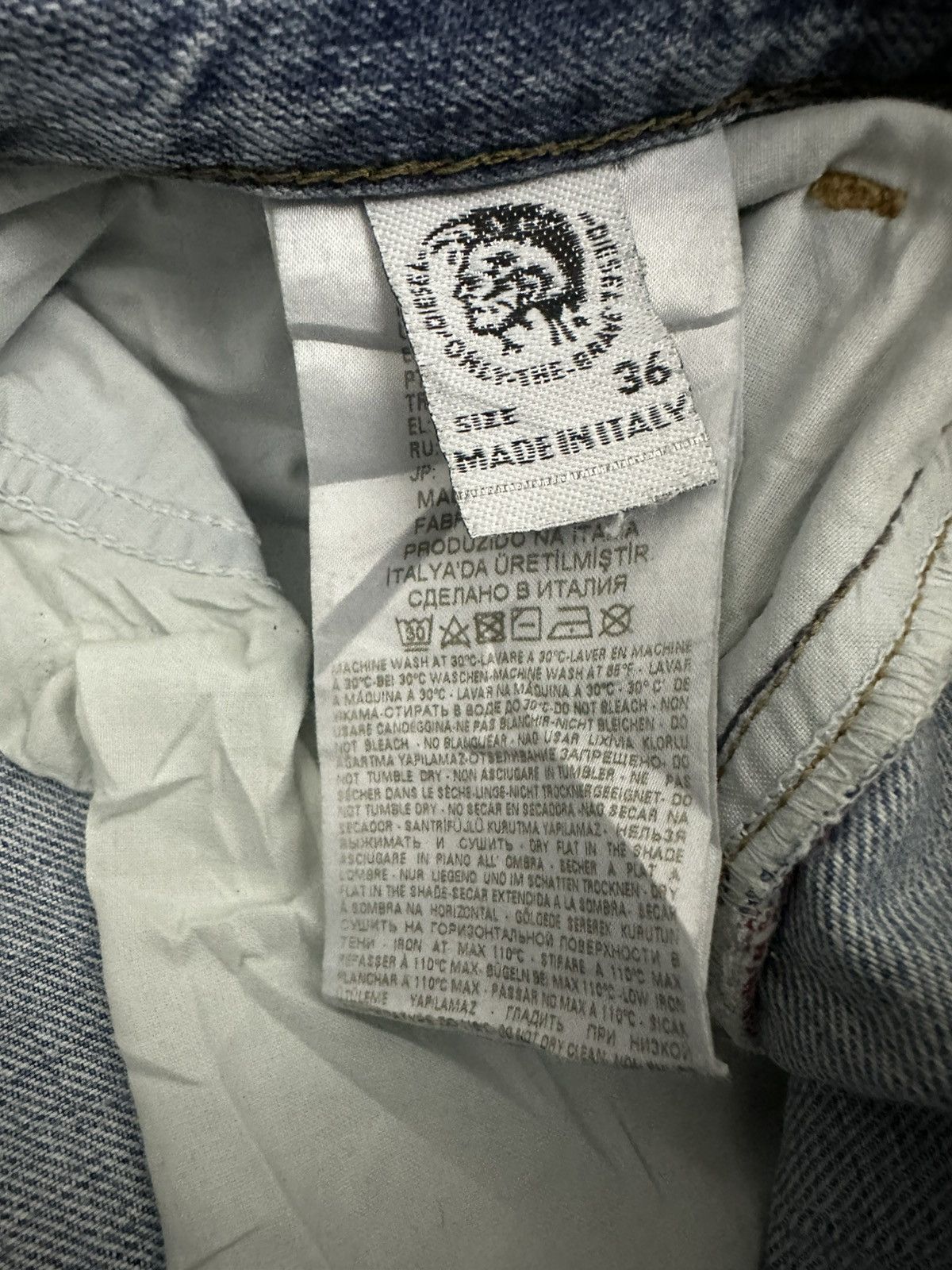 Diesel Hot Italy Diesel Distressed Denim Jeans Size US 40 / EU 56 - 5 Thumbnail
