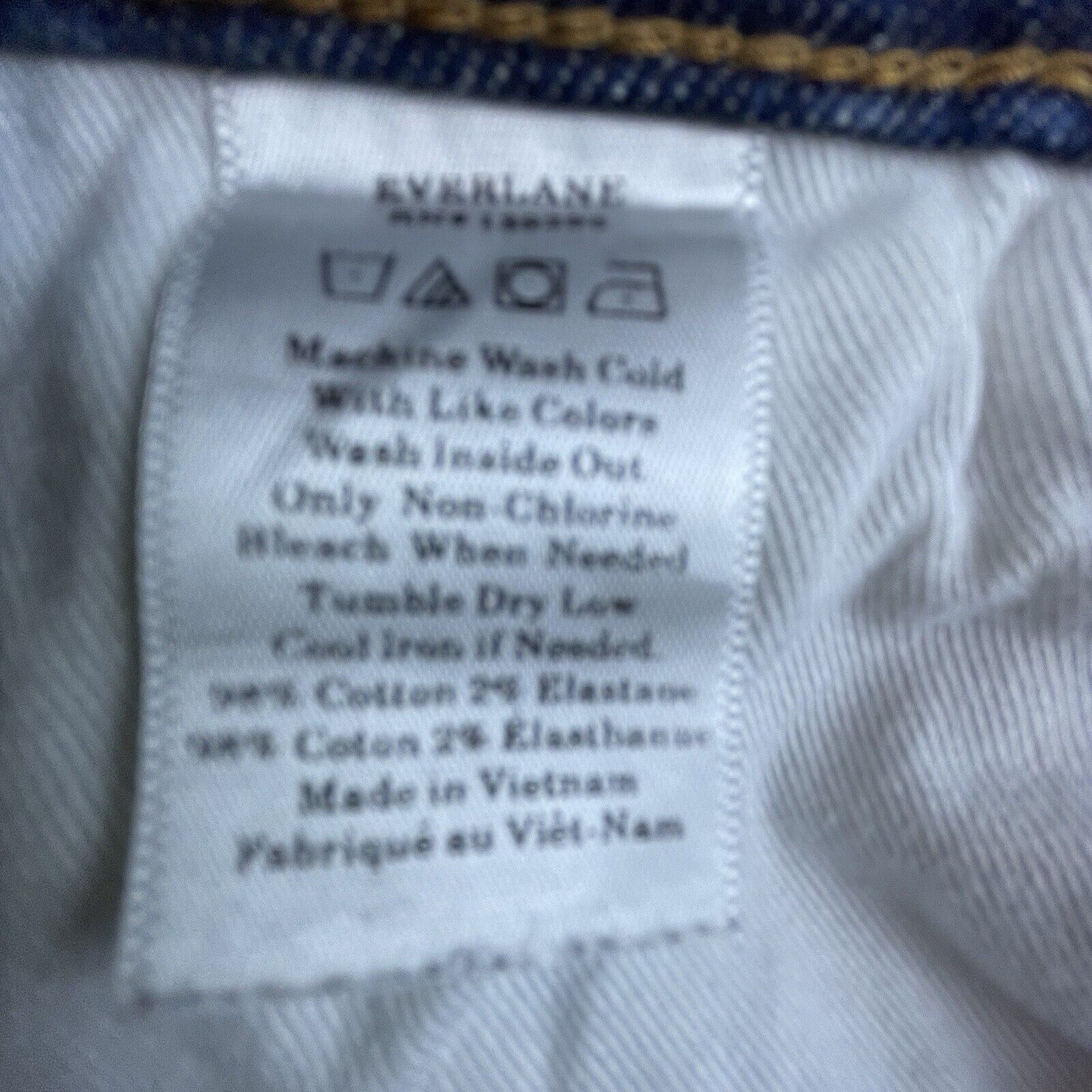 Everlane Everlane Jeans Womens 27 Slim Straight Ankle Size 27" / US 4 / IT 40 - 8 Thumbnail
