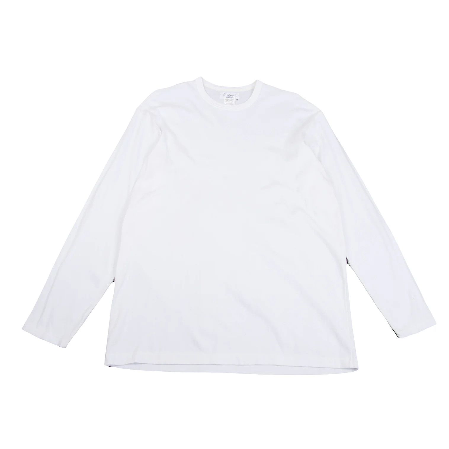 Yohji Yamamoto Yohji Yamamoto Basic Cotton T-Shirt White M Size US M / EU 48-50 / 2 - 1 Thumbnail