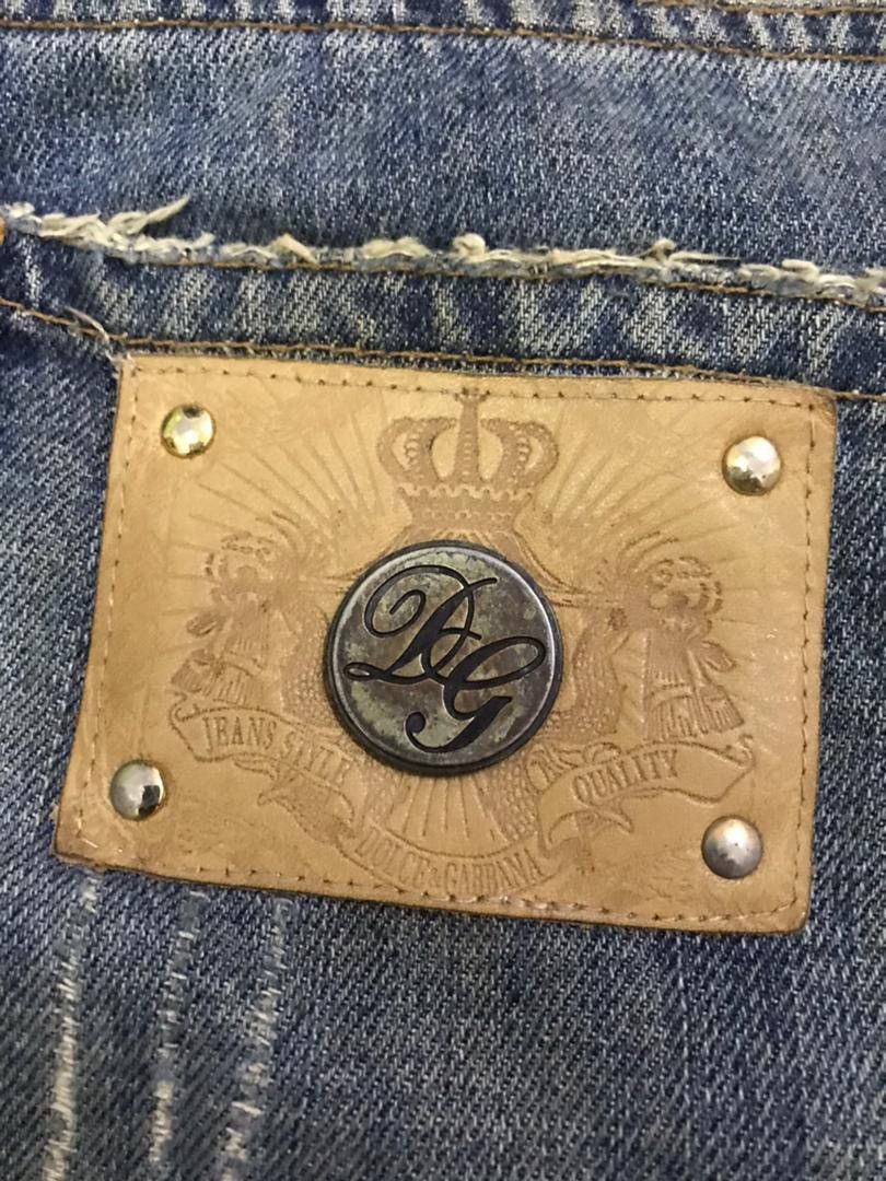 Dolce & Gabbana 💥Dolce&Gabbana Distressed Kurt Cobain Style Size US 34 / EU 50 - 8 Thumbnail