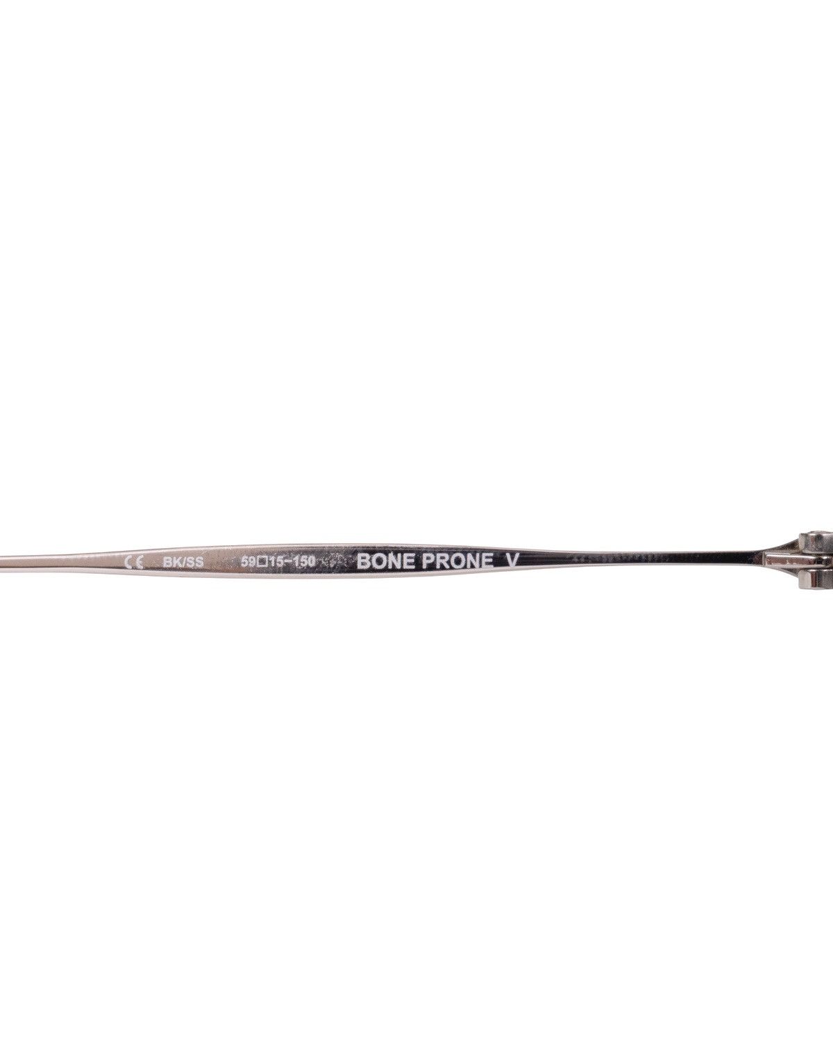 Chrome Hearts Chrome Hearts « BONE PRONE V » Sunglasses Silver Size ONE SIZE - 6 Thumbnail