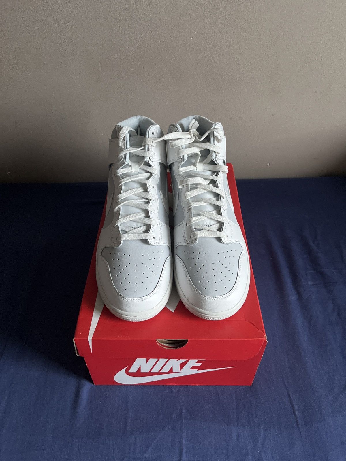 Nike Dunk high summit white Size US 14 / EU 47 - 5 Thumbnail