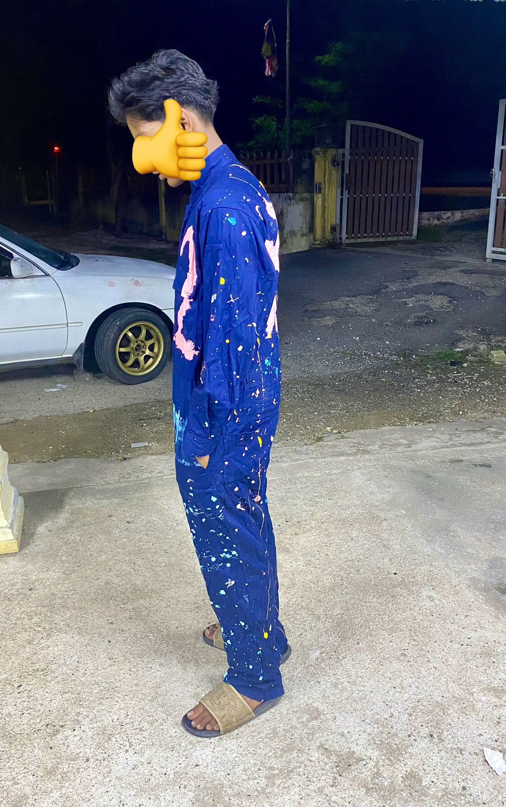Japanese Brand Japanese Brand Coverall Art Works Mechanics Workwear Overall Size US 30 / EU 46 - 6 Thumbnail