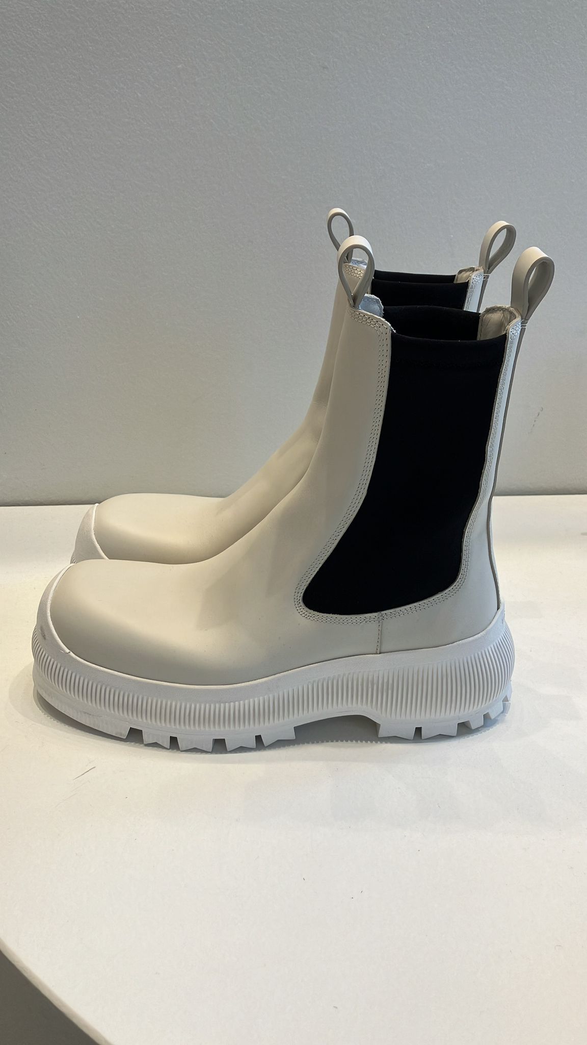 Jil Sander o1mt1gz1125 Boots in White Size US 8 / IT 38 - 1 Thumbnail