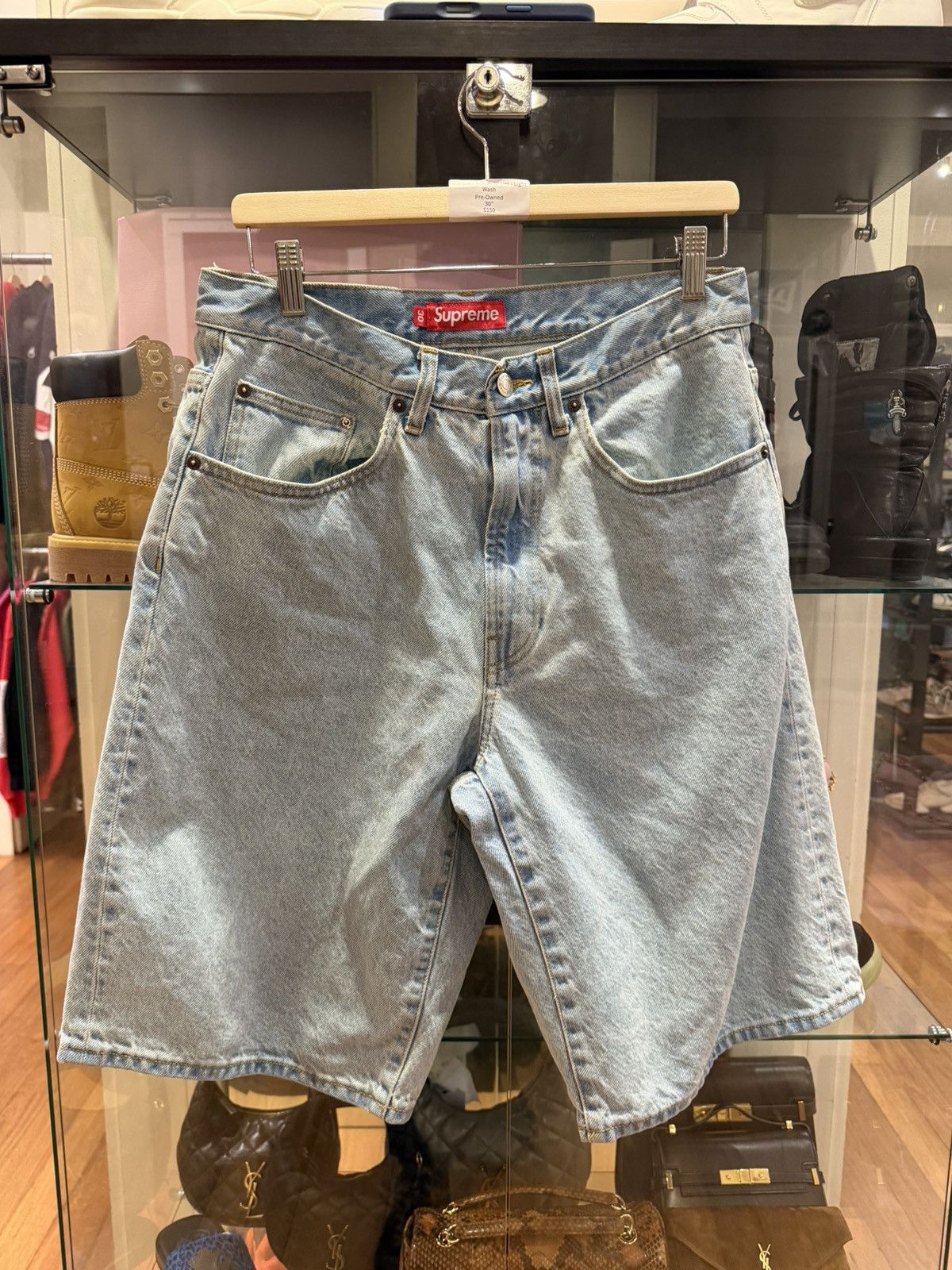 Burberry × Supreme Supreme Burberry Denim Shorts | Grailed
