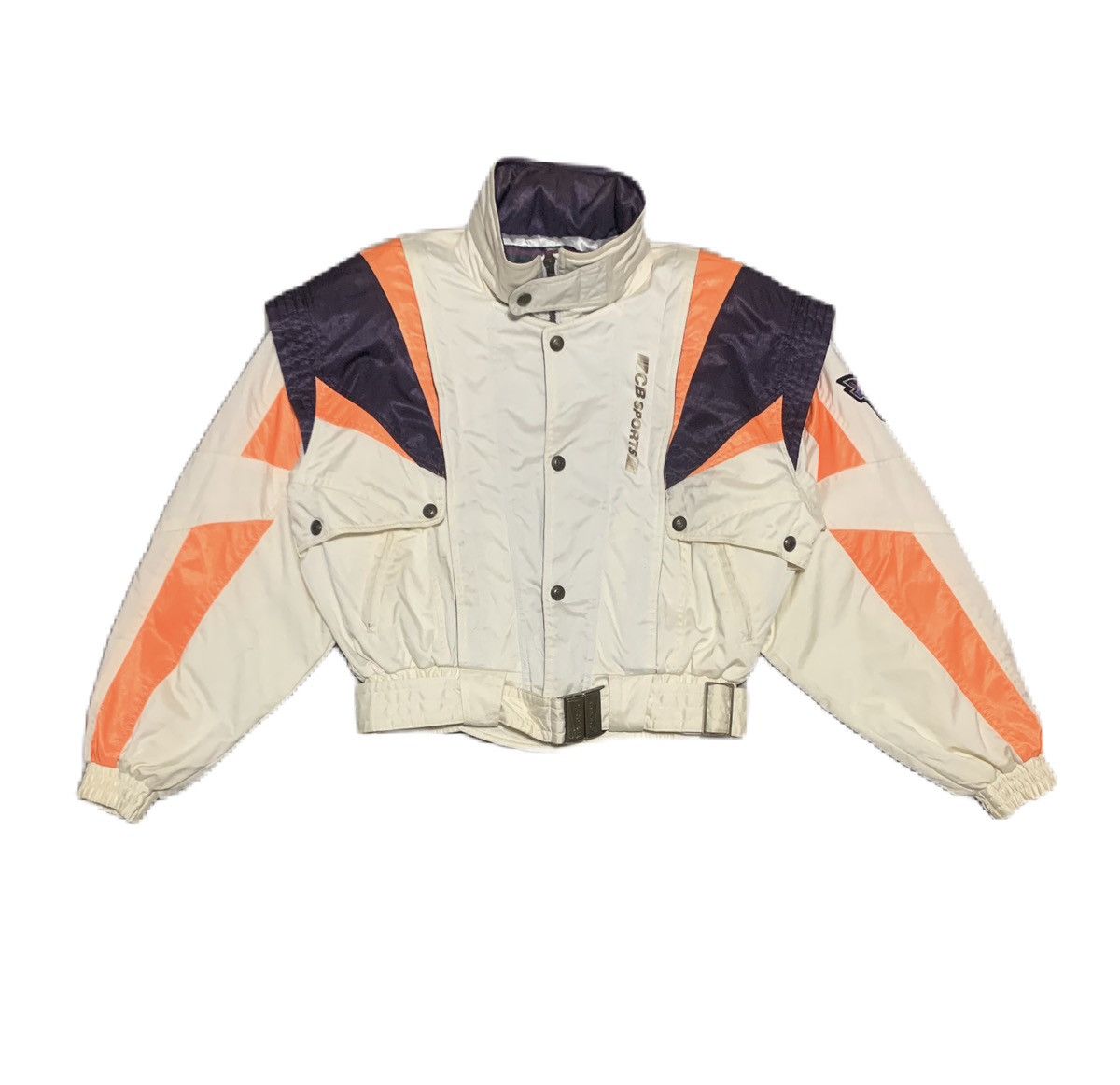 Japanese Brand Vintage 90s CB SPORTS Skiwear Jacket Size US M / EU 48-50 / 2 - 1 Thumbnail