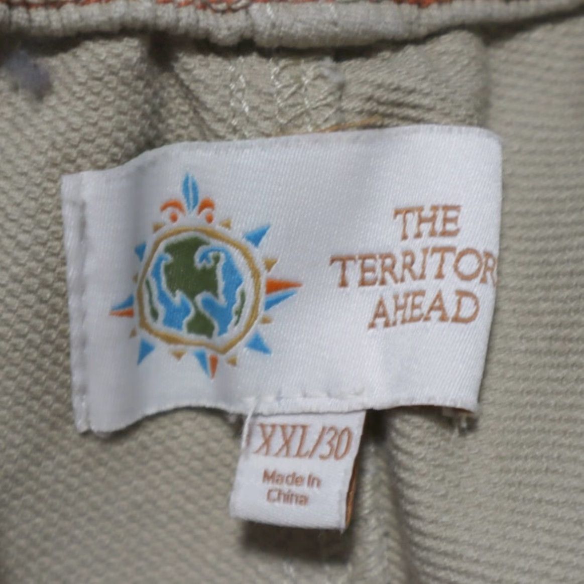 The Territory Ahead The Territory Ahead Chino Pants Elastic Waist Cotton Corduroy Tan 2XL Men’s Regular Pants Size US 39 - 5 Thumbnail
