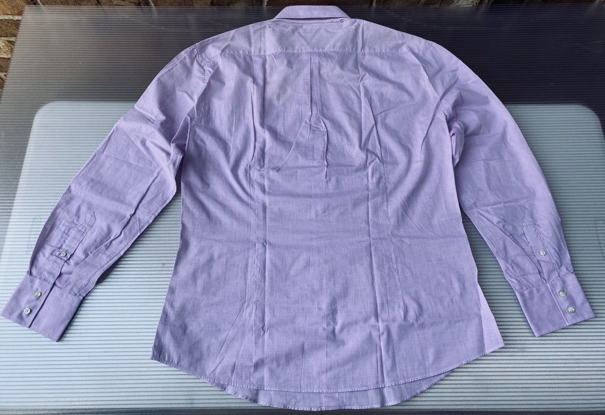 Brunello Cucinelli Brunello Cucinelli 🇮🇹 Royal Lilac Dress Shirt XXL NWT Size US XXL / EU 58 / 5 - 3 Thumbnail