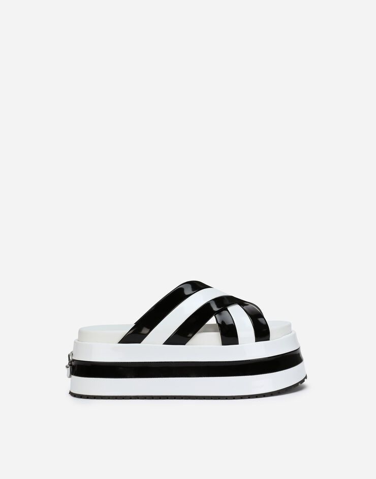 Dolce & Gabbana o1y0925 Slippers in White/Black Size US 6 / IT 36 - 1 Thumbnail