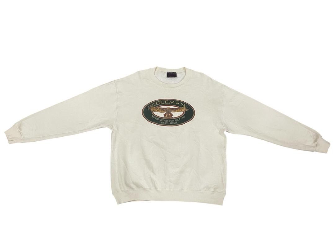 Coleman Vintage 90s Coleman Outdoor Sweatshirt Streetwear Size US L / EU 52-54 / 3 - 1 Thumbnail