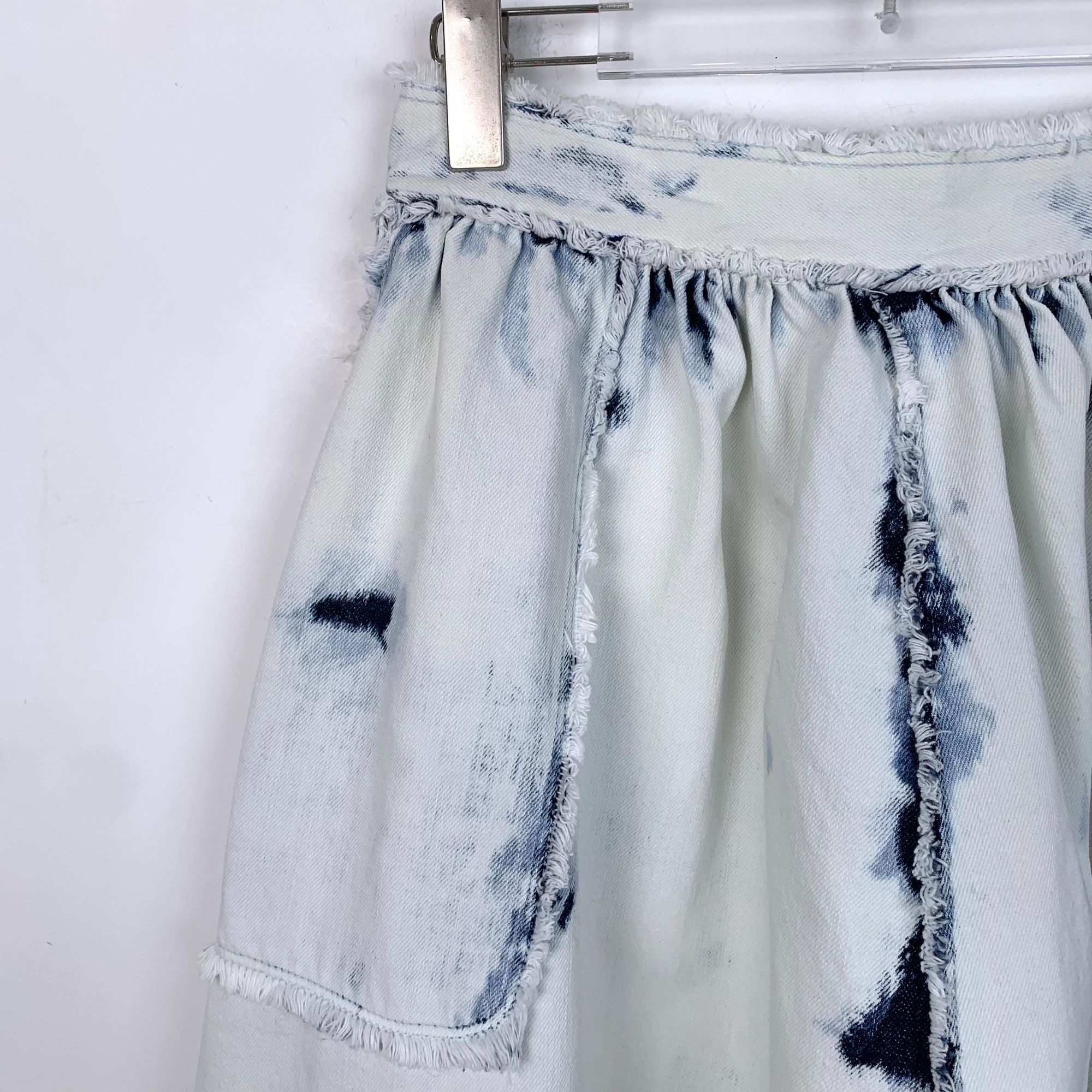 Dior Dior Tie-Dye Maxi Skirt With Pockets & Frayed Hem Size M / US 6-8 / IT 42-44 - 3 Thumbnail