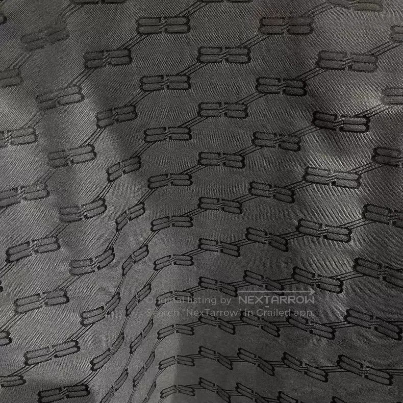 Balenciaga Balenciaga Full Print Black and Grey Dual-Arm Lock Logo Co Size US S / EU 44-46 / 1 - 6 Thumbnail