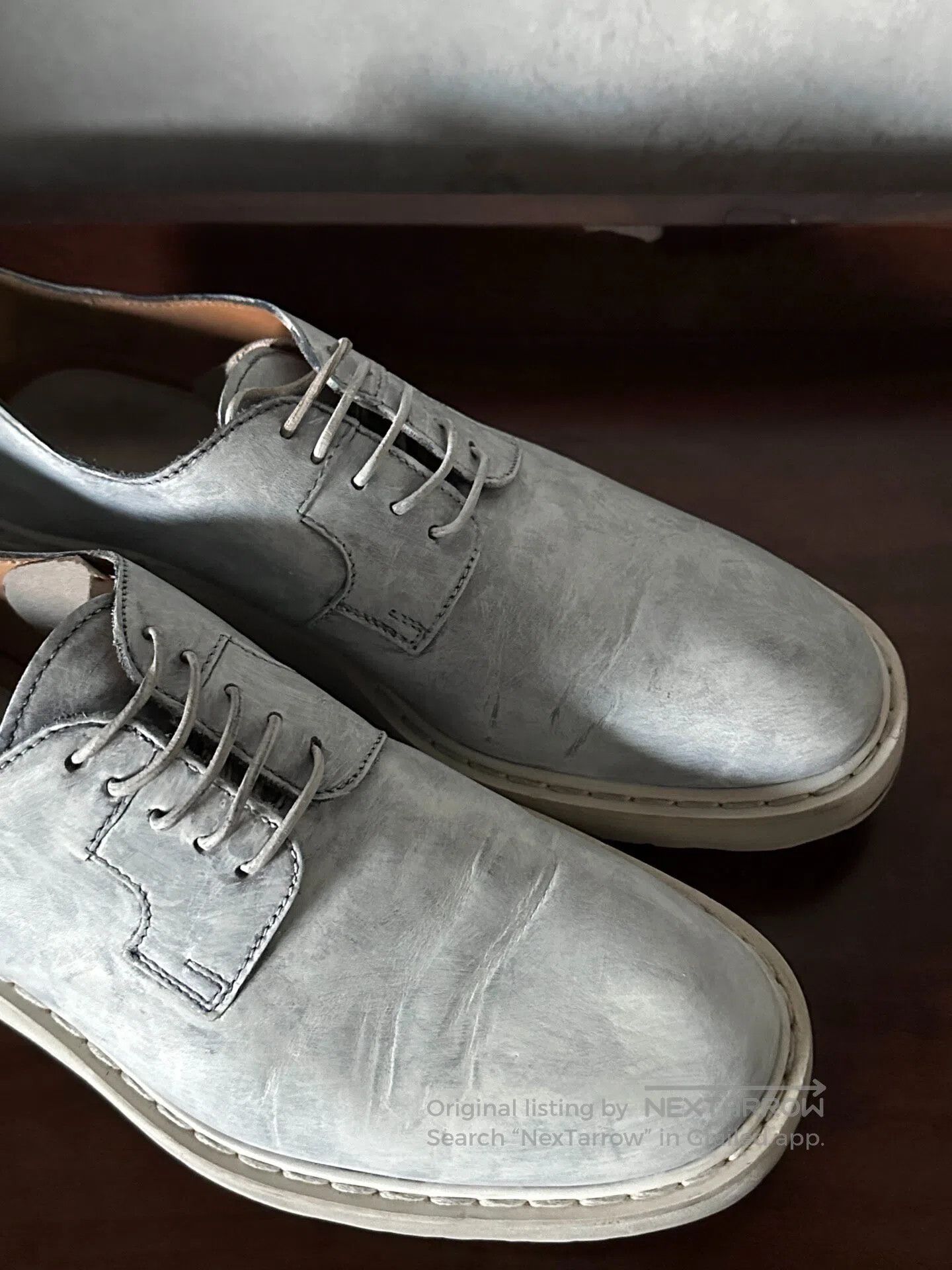 Maison Margiela Maison Margiela EPTPaint the flat-soled Der shoes.| Size US 9 / EU 42 - 1 Thumbnail