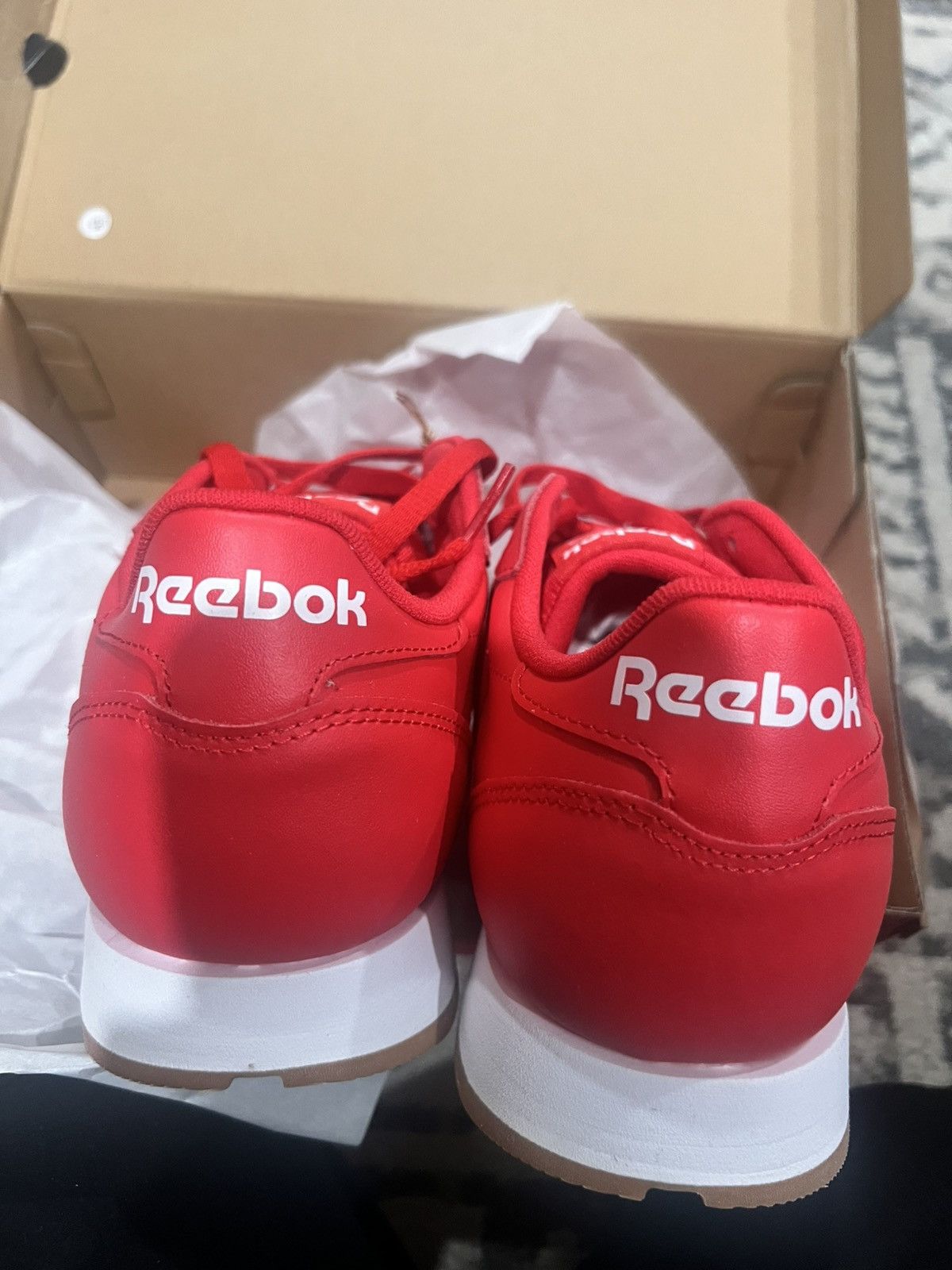 Reebok Reebok Red Classics Size US 12 / EU 45 - 3 Thumbnail