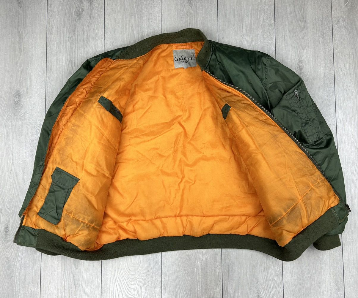 Japanese Brand × Vintage Aviation Flight Vintage Jacket MA-1 USA size XL Size US XL / EU 56 / 4 - 4 Thumbnail