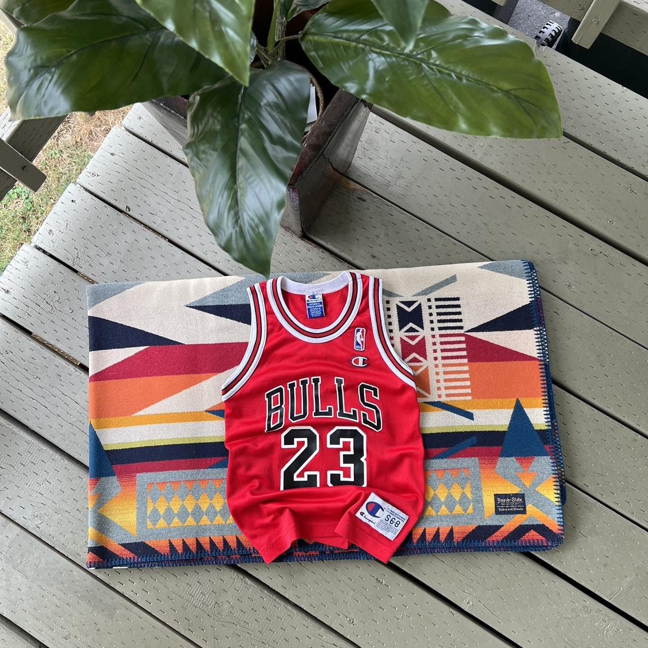 Champion Jordan Chicago Bulls Jersey Vintage NBA Champion Toddler Size US XXS / EU 40 - 3 Thumbnail