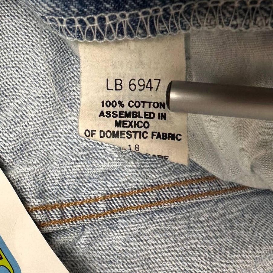 Levi's × Vintage Vintage 90s Denim Jeans Sz 18 USA Made Mom Jeans Size 40" / US 18 - 7 Thumbnail