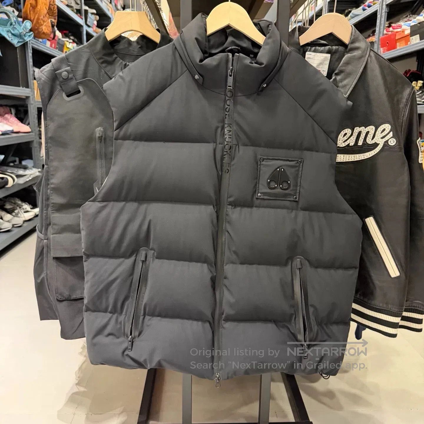 Other Moose Knuckles Colorblock Quilted Logo Down Vest. Size US XL / EU 56 / 4 - 7 Thumbnail