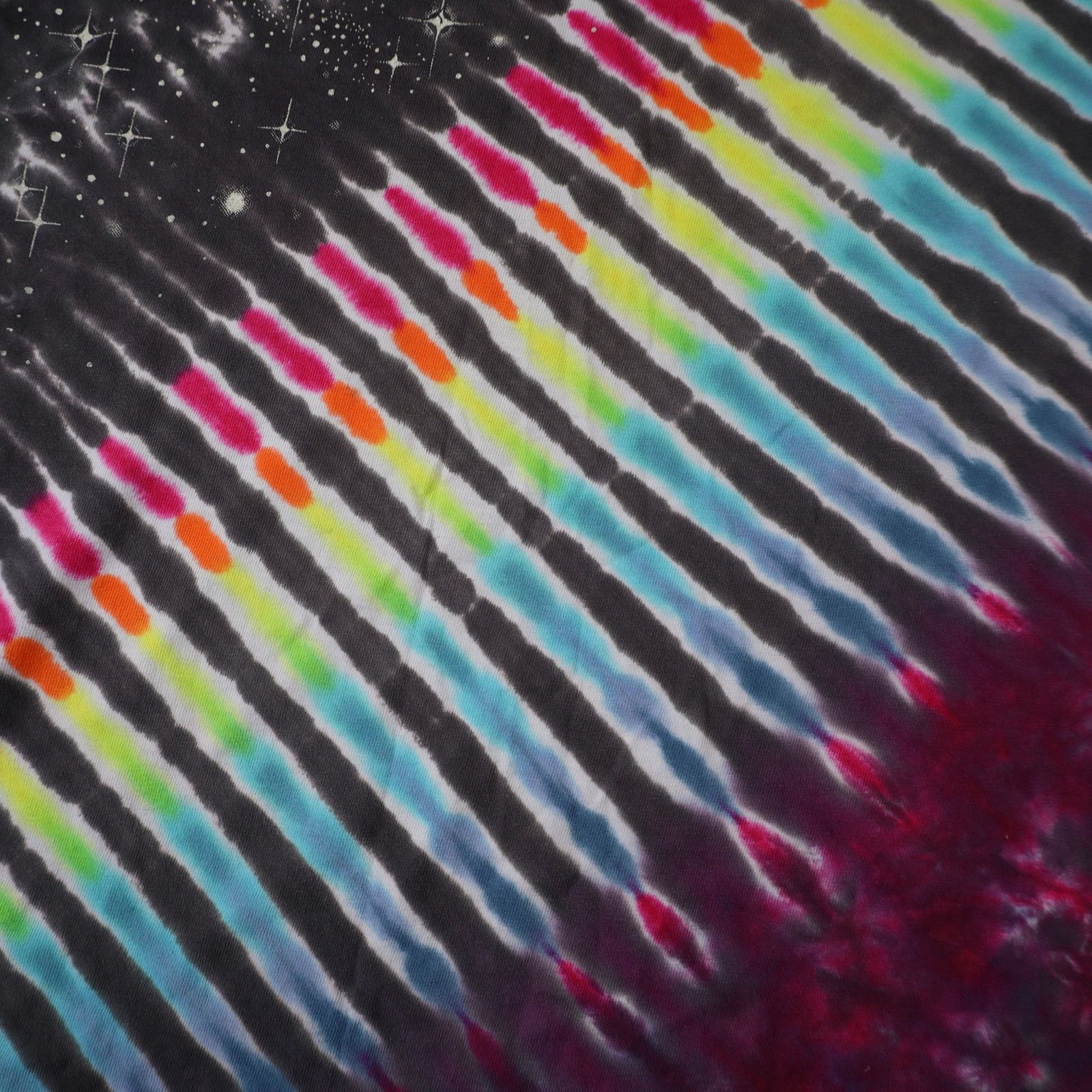 Vintage Vintage Space Galaxy Tie Dye Art Shirt Size US XL / EU 56 / 4 - 4 Thumbnail