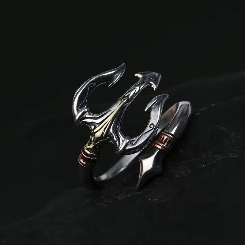 Jewelry × Vintage INS Trendy Index Finger Rings Size ONE SIZE - 3 Thumbnail
