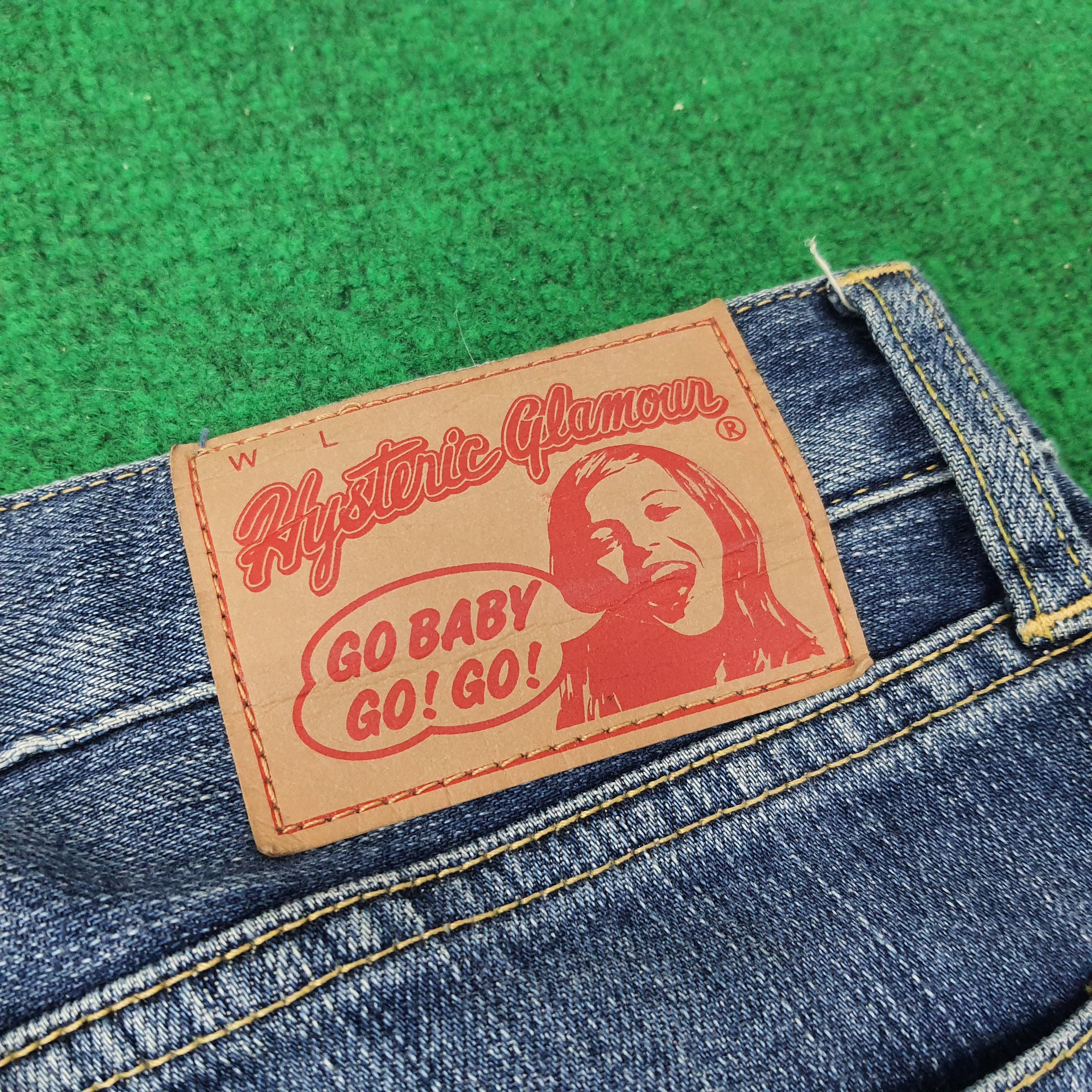 Hysteric Glamour Vintage Hysteric Glamour Japan Brand Custom Jeans C252N20 Size 31" - 3 Thumbnail