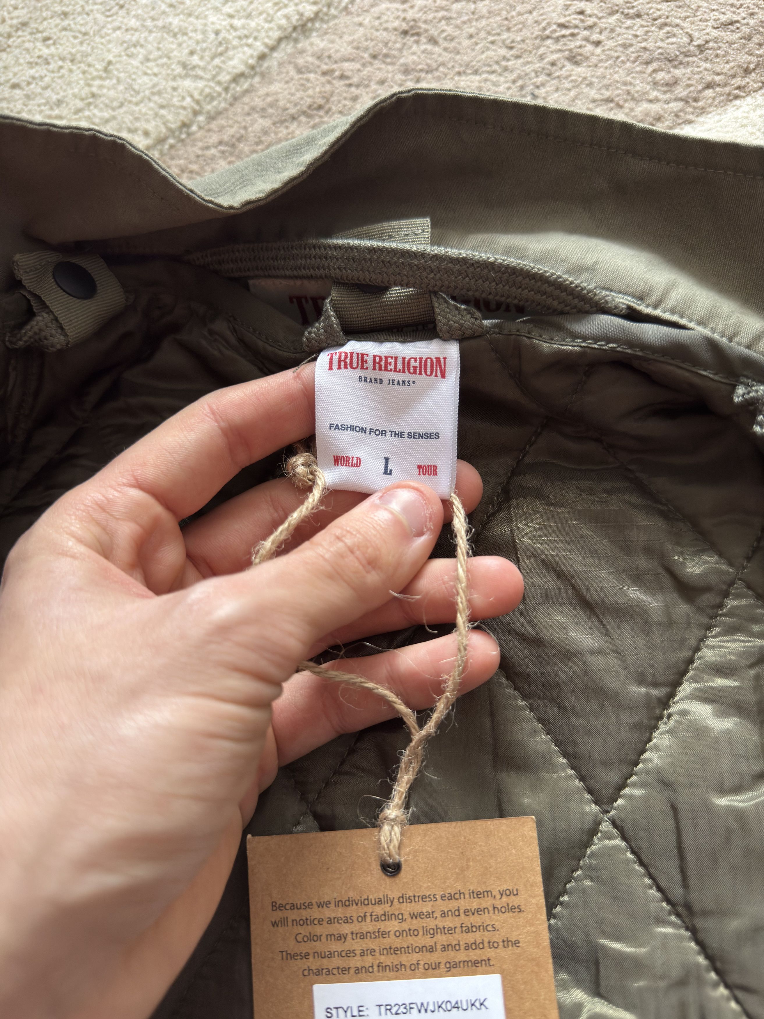 True Religion True Religion Grenade Bomber 2 in 1 Liner Jacket Japan Size US L / EU 52-54 / 3 - 7 Thumbnail