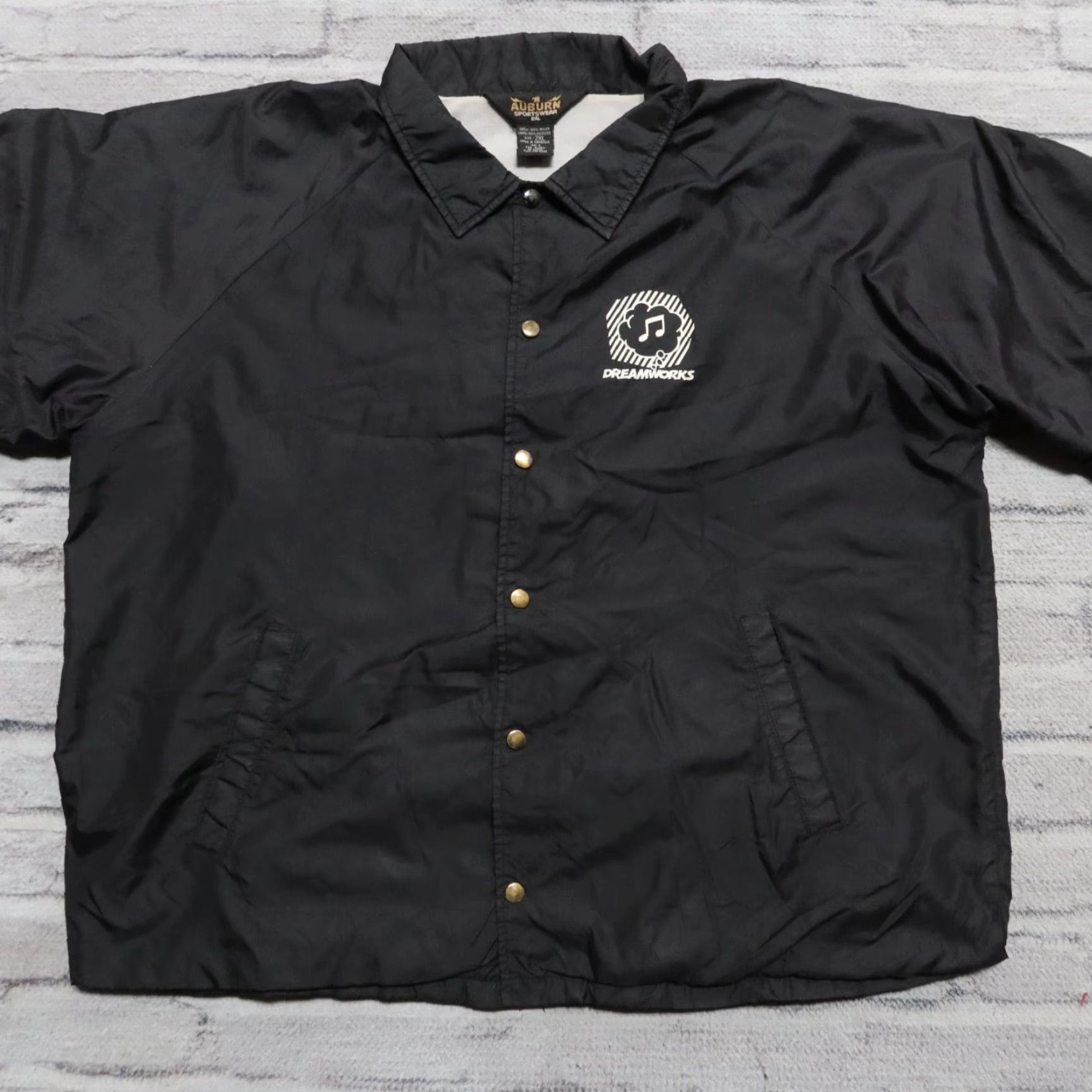 Vintage Vintage Def Squad Coaches Jacket Men 2XL Black Nylon Jacket Size US XXL / EU 58 / 5 - 5 Thumbnail