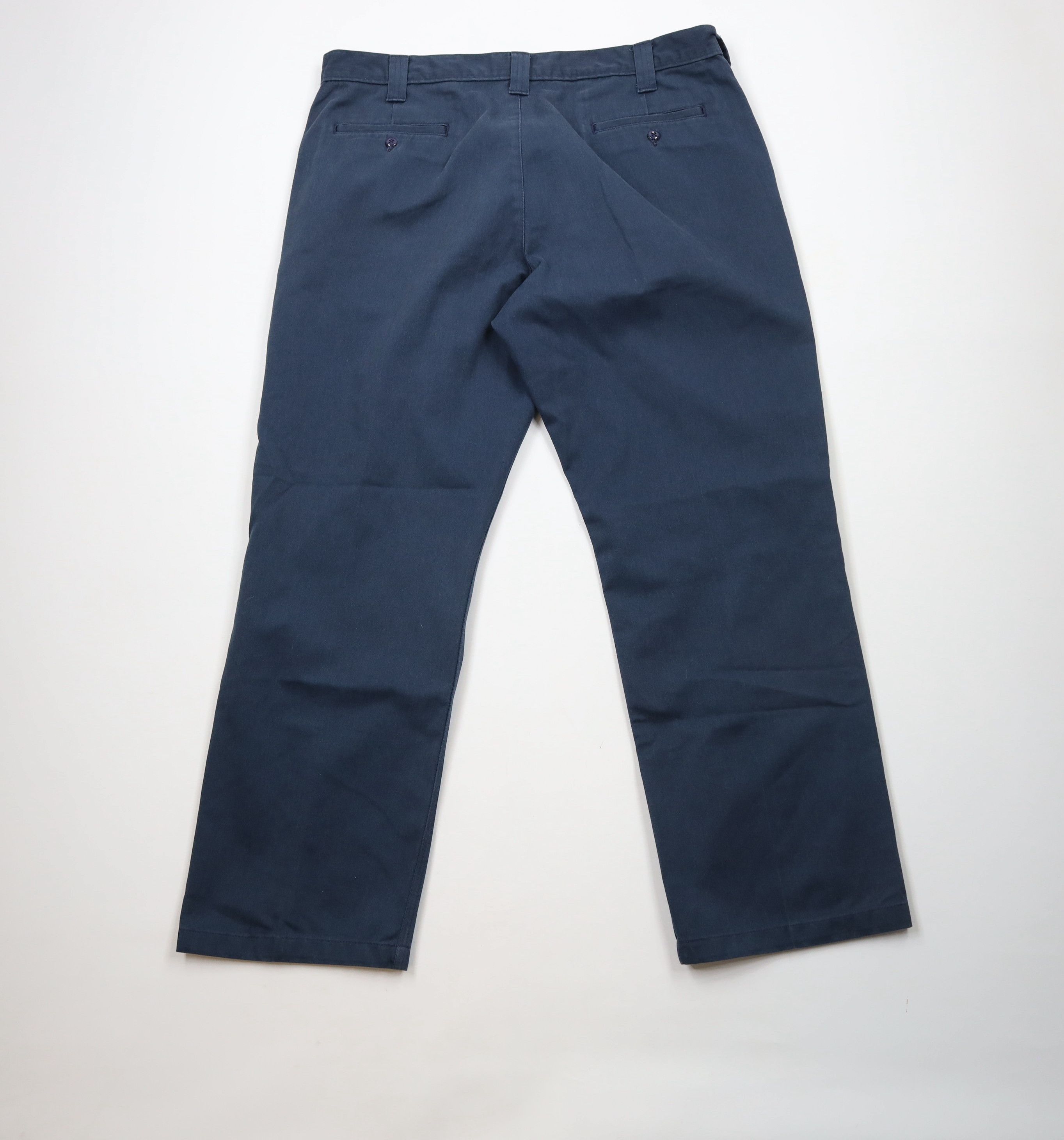 Carhartt × Vintage Vintage Y2K Carhartt Spell Blend Twill Wide Leg Pants Blue Size US 42 / EU 58 - 10 Thumbnail