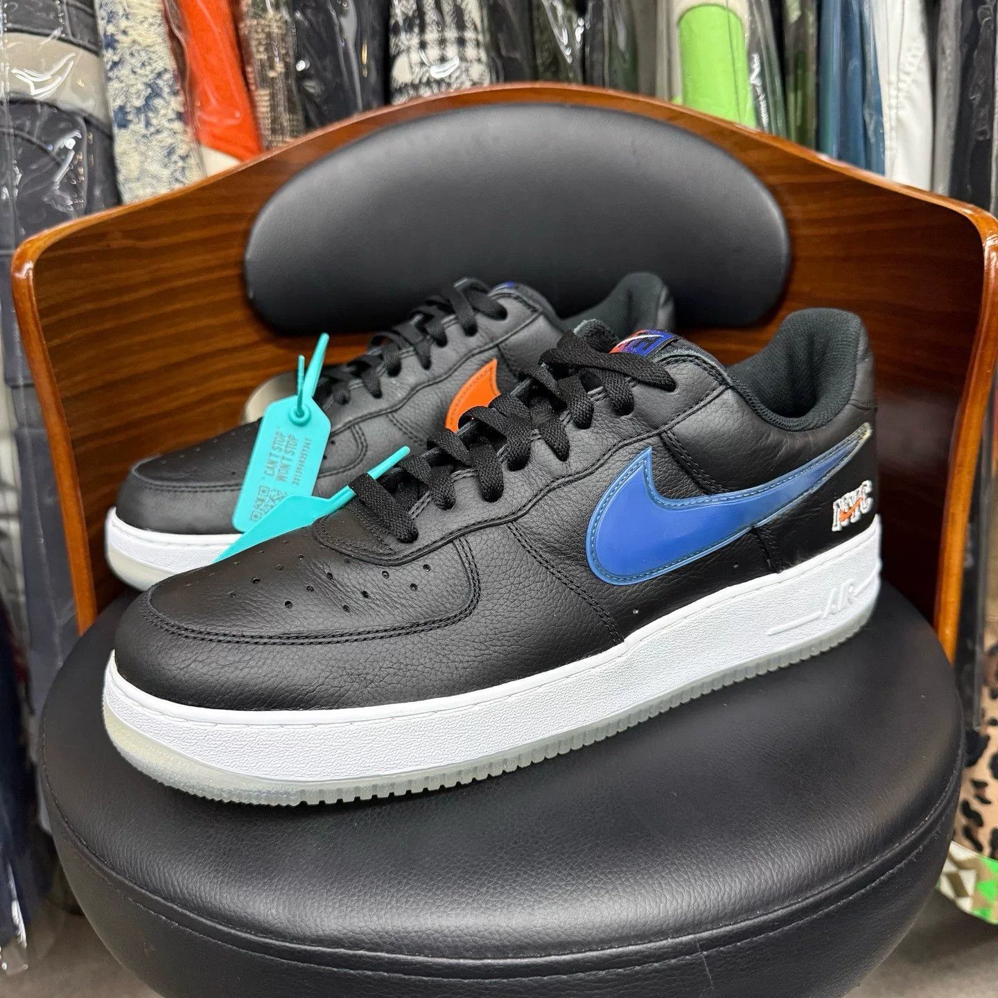 Nike Nike AF1 Collab Blue Lowtop Sneakers 47.5 Men Size US 14 / EU 47 - 1 Thumbnail