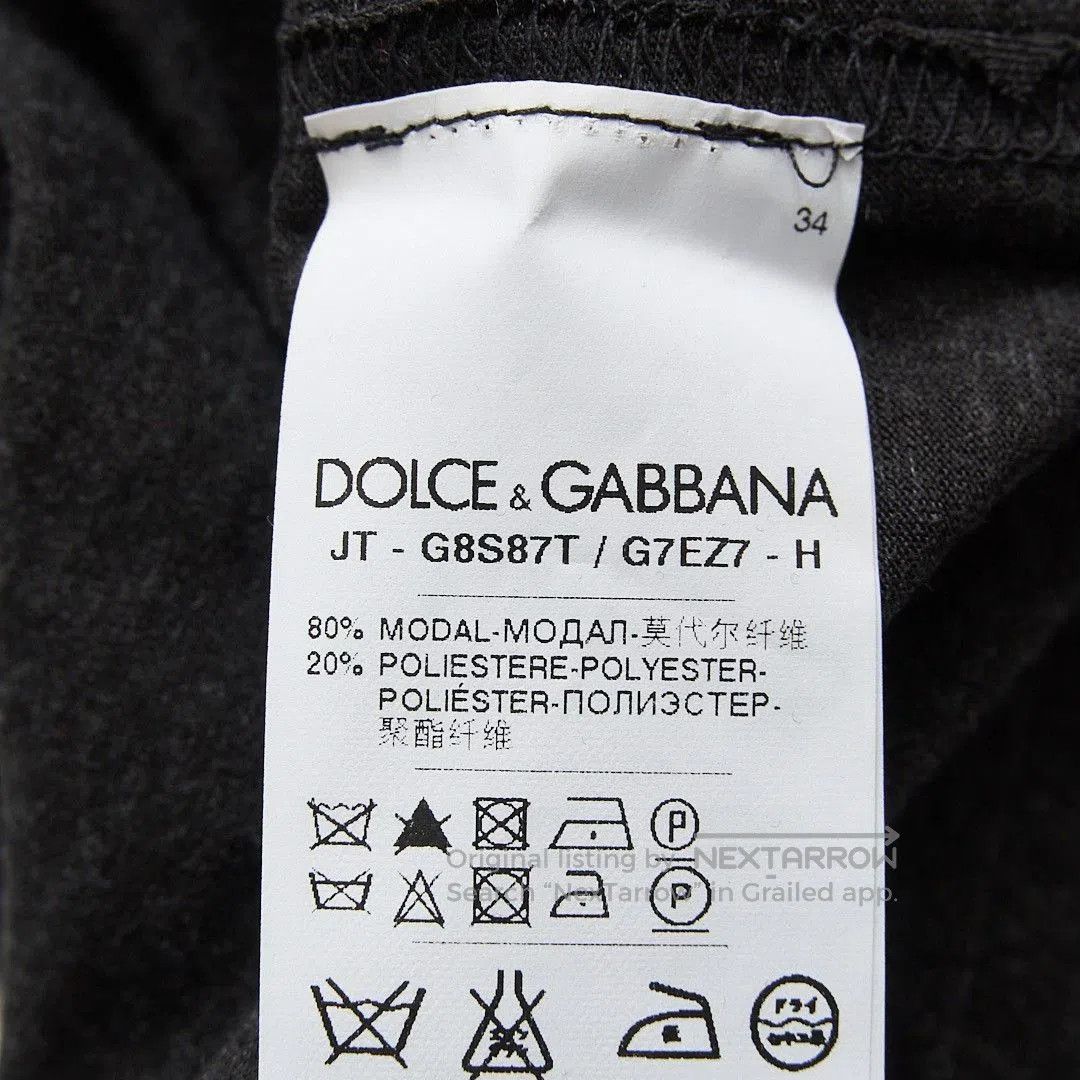 Dolce & Gabbana Dolce&Gabbana Men's Solid Long-Sleeve T-Shirt. Size US S / EU 44-46 / 1 - 8 Thumbnail