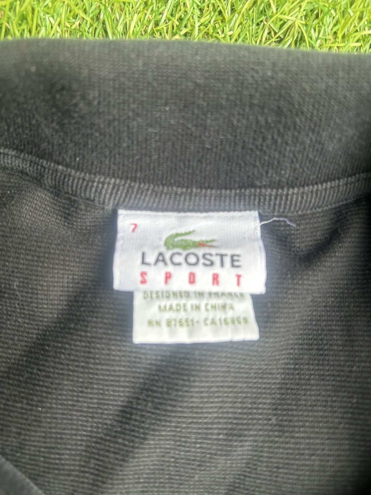 Lacoste Lacoste Sport Polo Shirt Black Men’s Size 7 Size US XL / EU 56 / 4 - 3 Thumbnail
